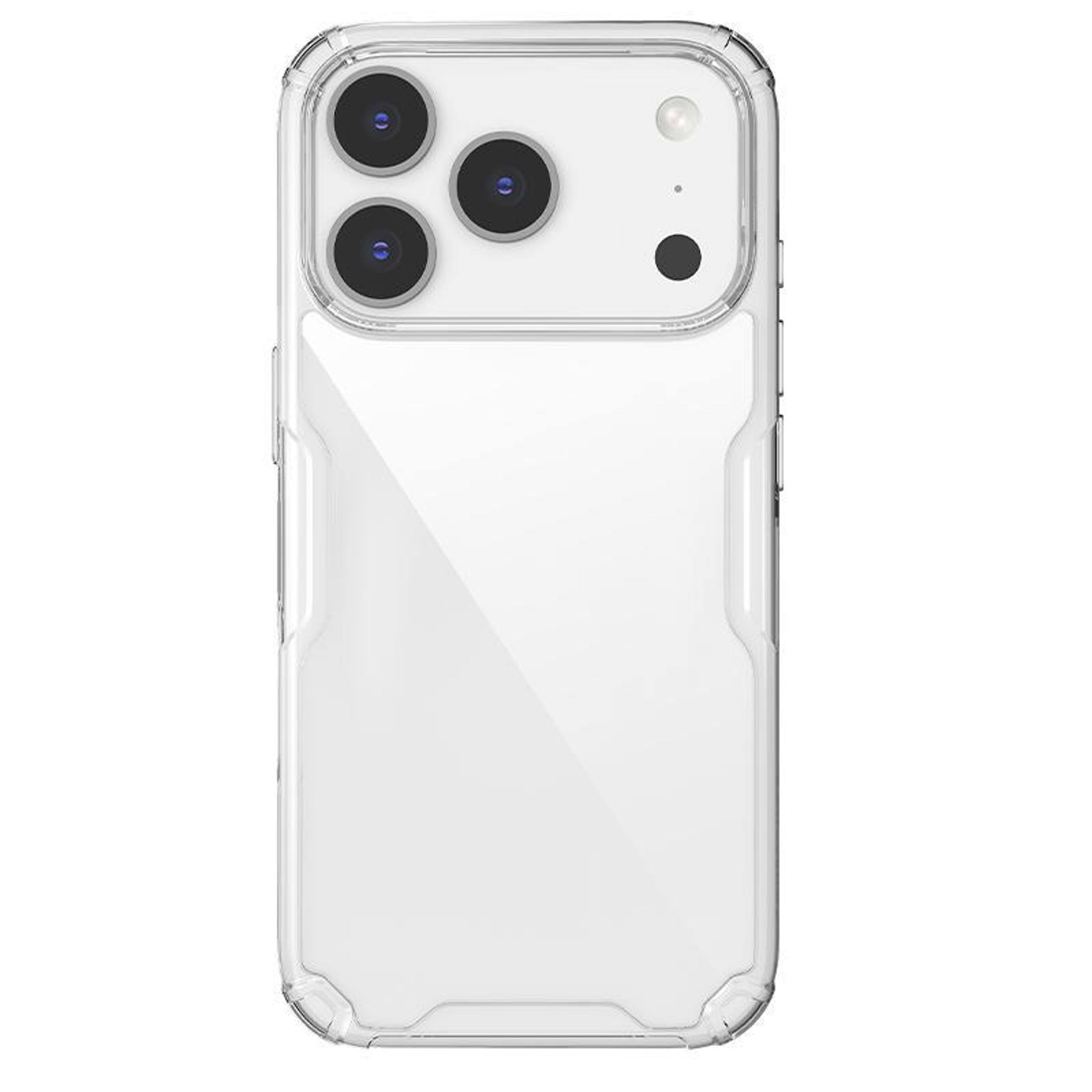 iphone 18 pro clear case, slim pc tpu protective cover