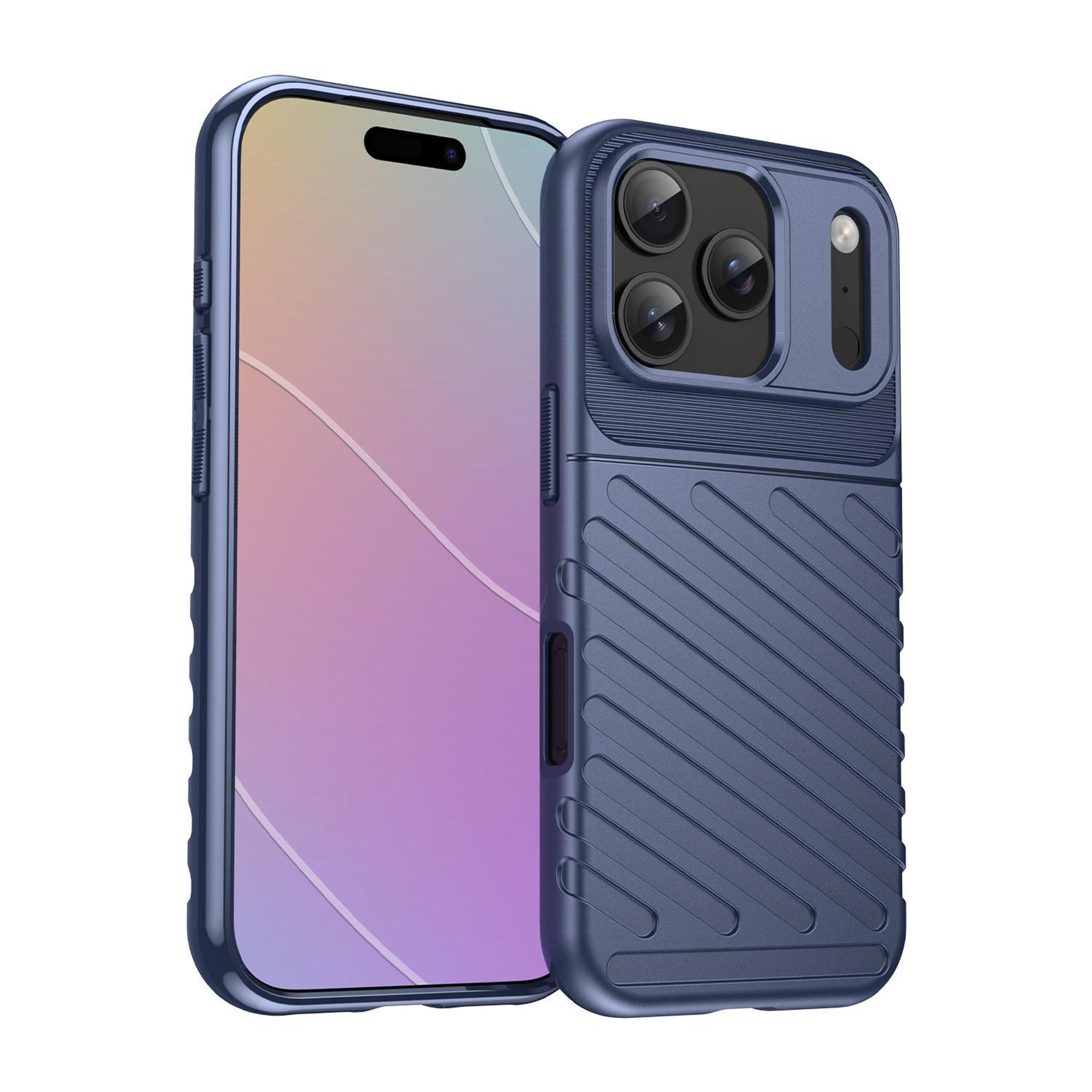 thunderbolt iphone 18 pro case soft tpu shockproof slim protective cover