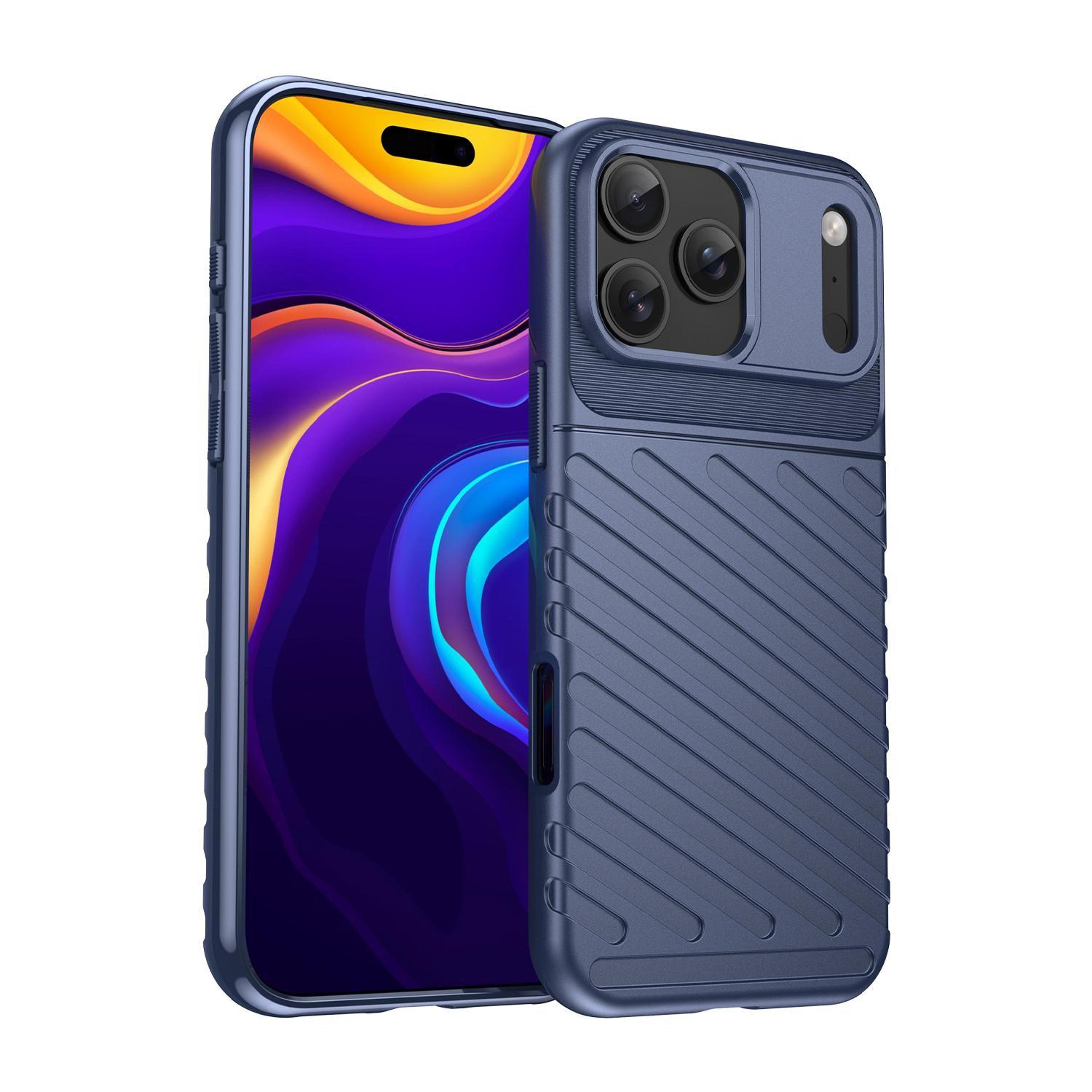 thunderbolt iphone 18 pro max case shockproof soft tpu slim protective cover
