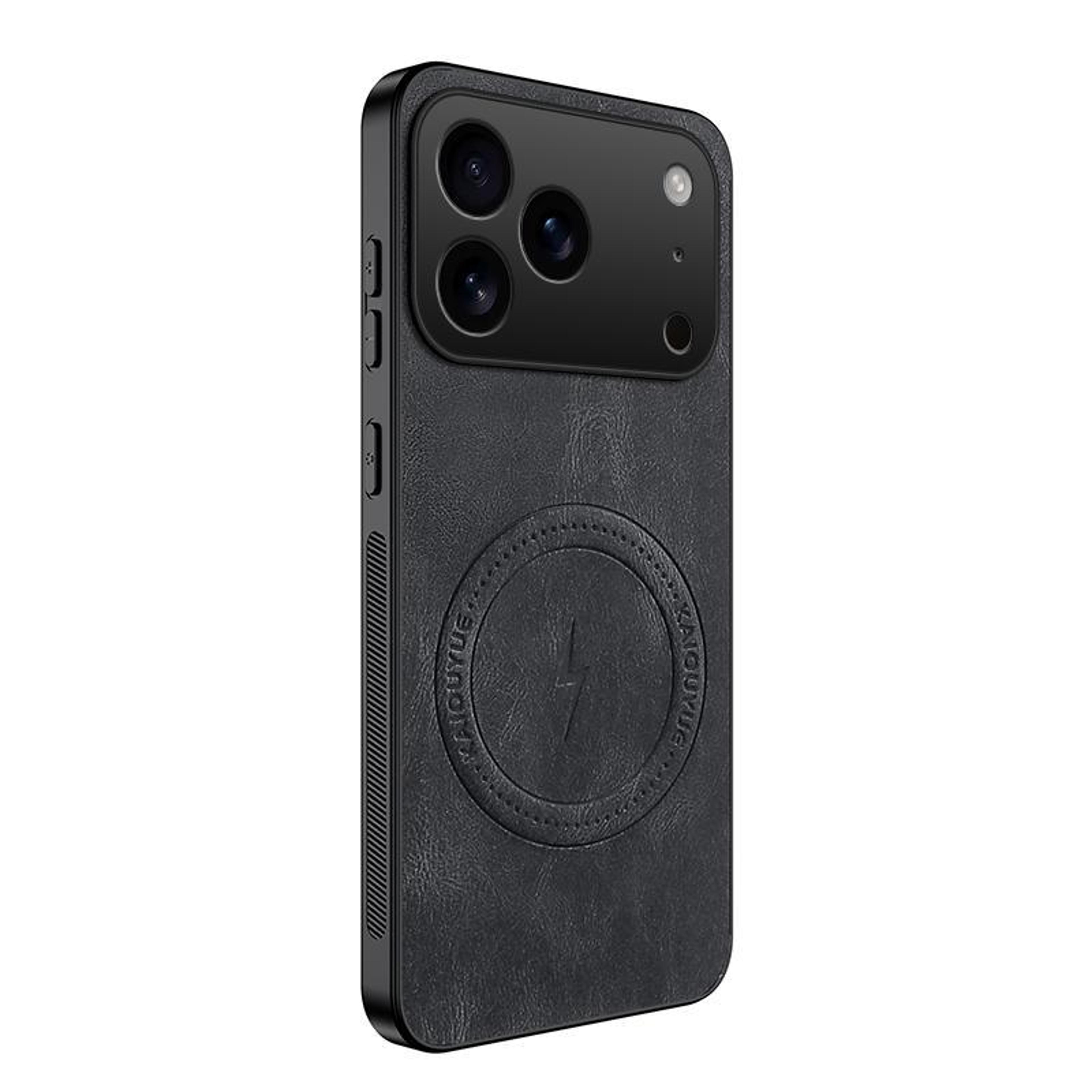 wanlonfeng sd iphone 18 pro magnetic case with nappa texture slim protective design