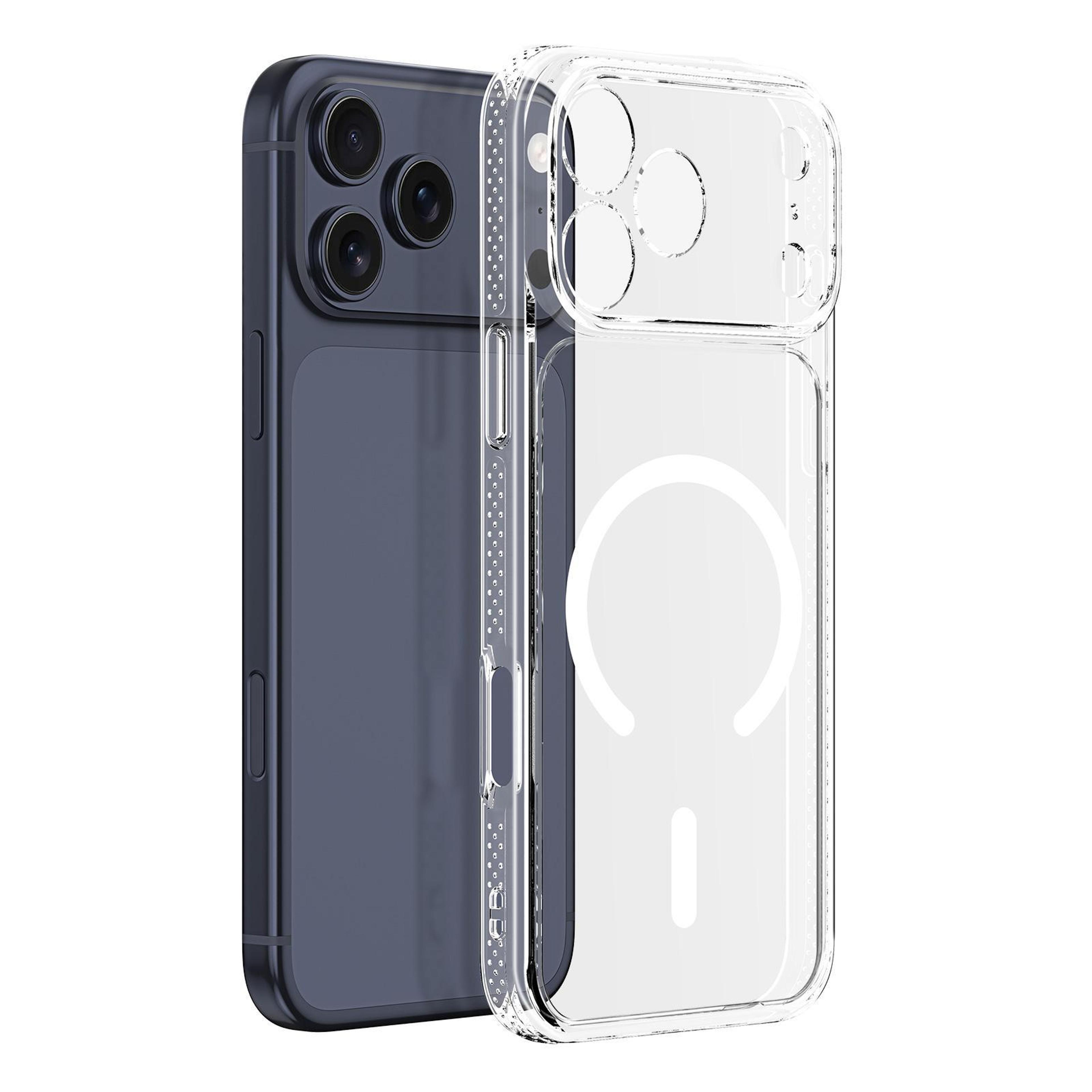dux ducis clin mag iphone 18 pro max case clear magsafe shock protection