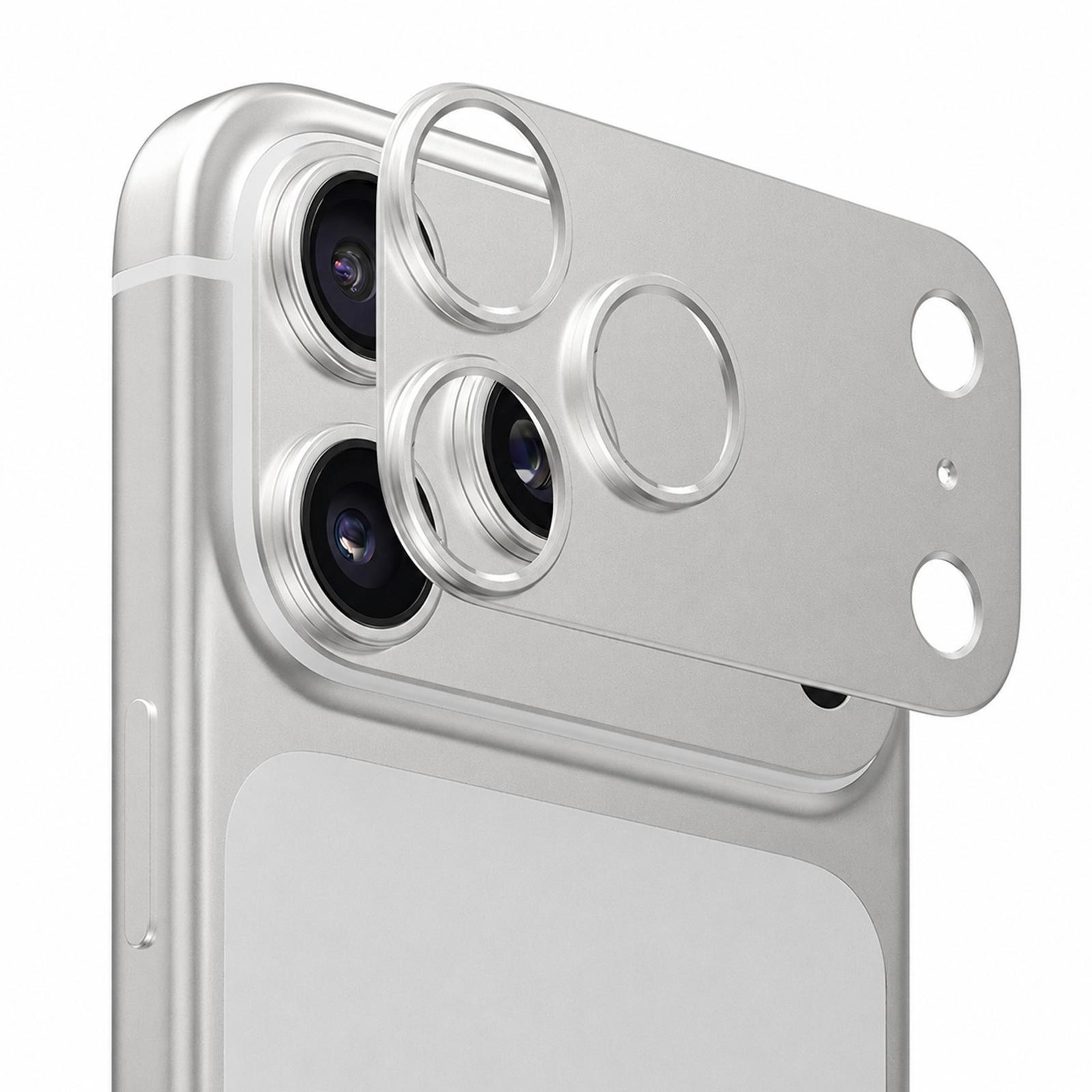 iphone 18 pro max hollow camera lens protector with anti-scratch metal protection