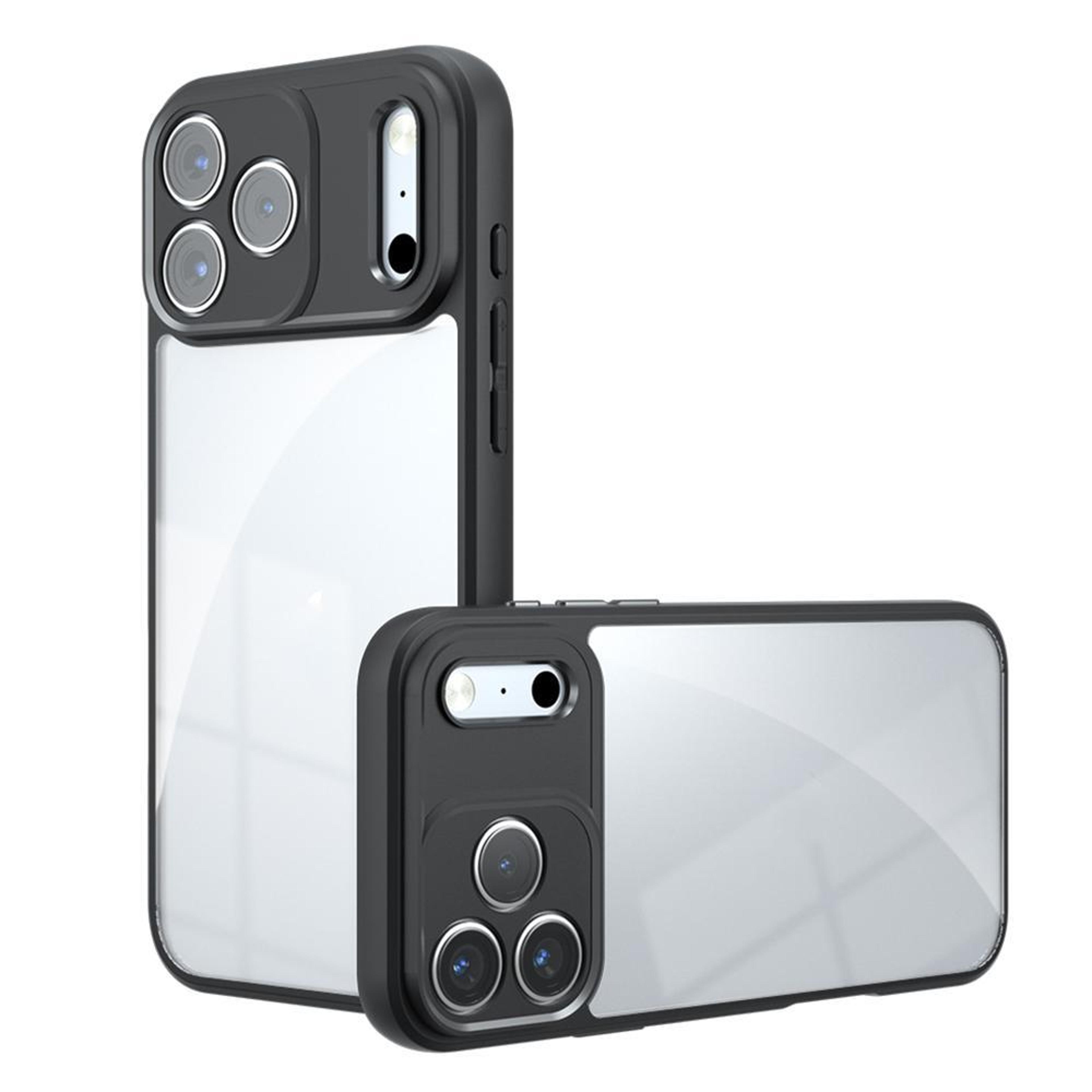 armor clear iphone 18 pro case with hybrid pc tpu protection and precise fit