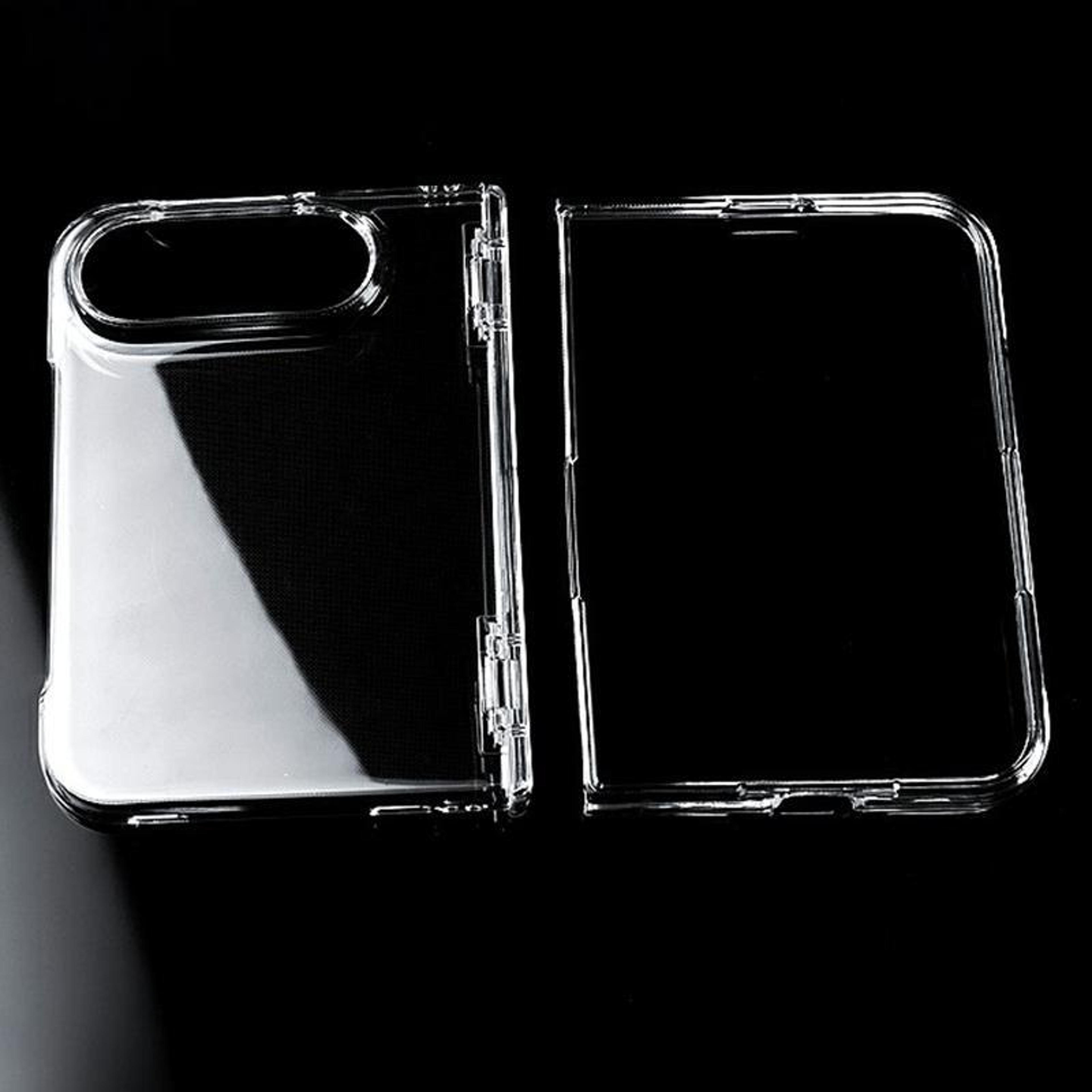 iphone duo clear shockproof pc case with 360° corner protection