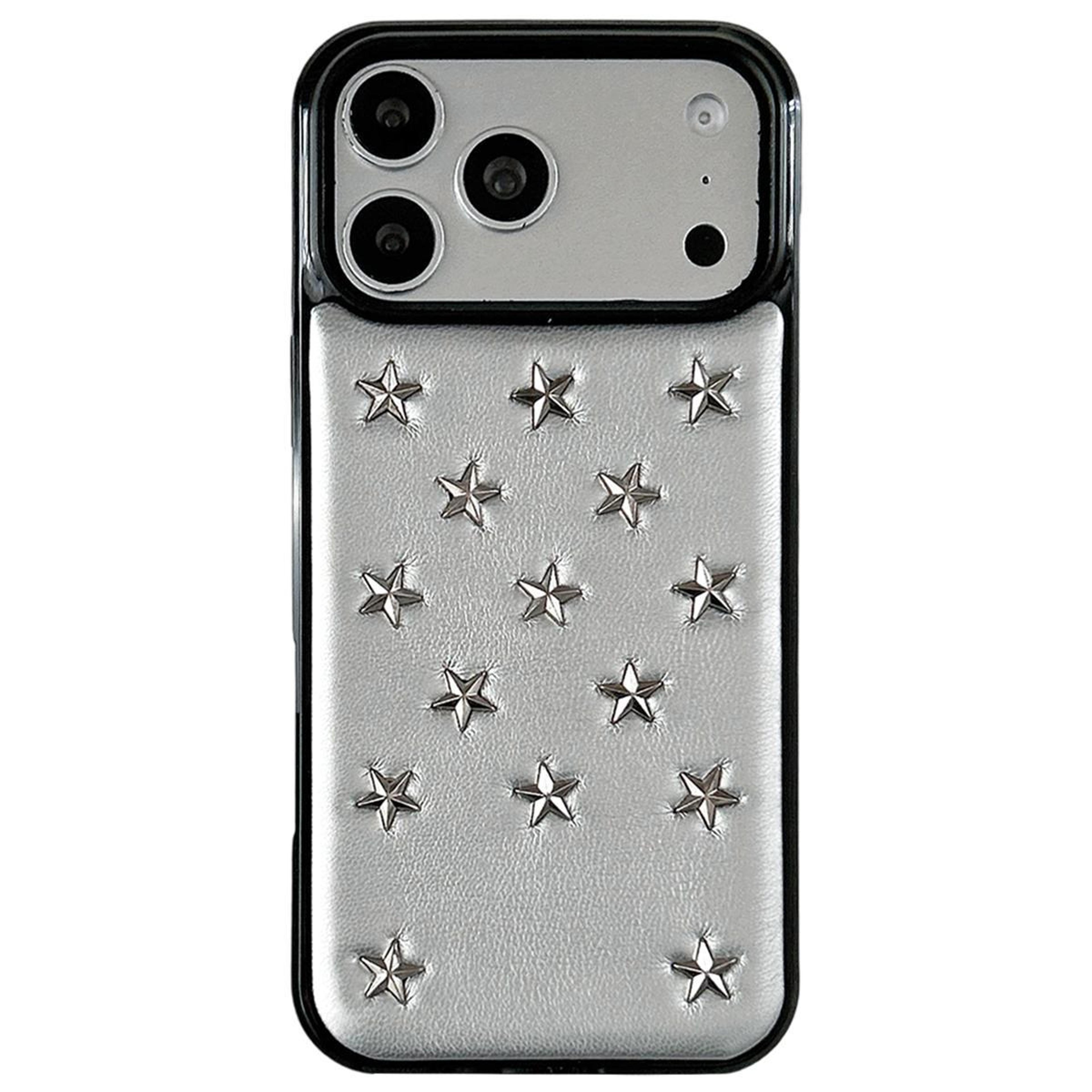 star studded iphone 18 pro max case with shock-absorbing corner protection