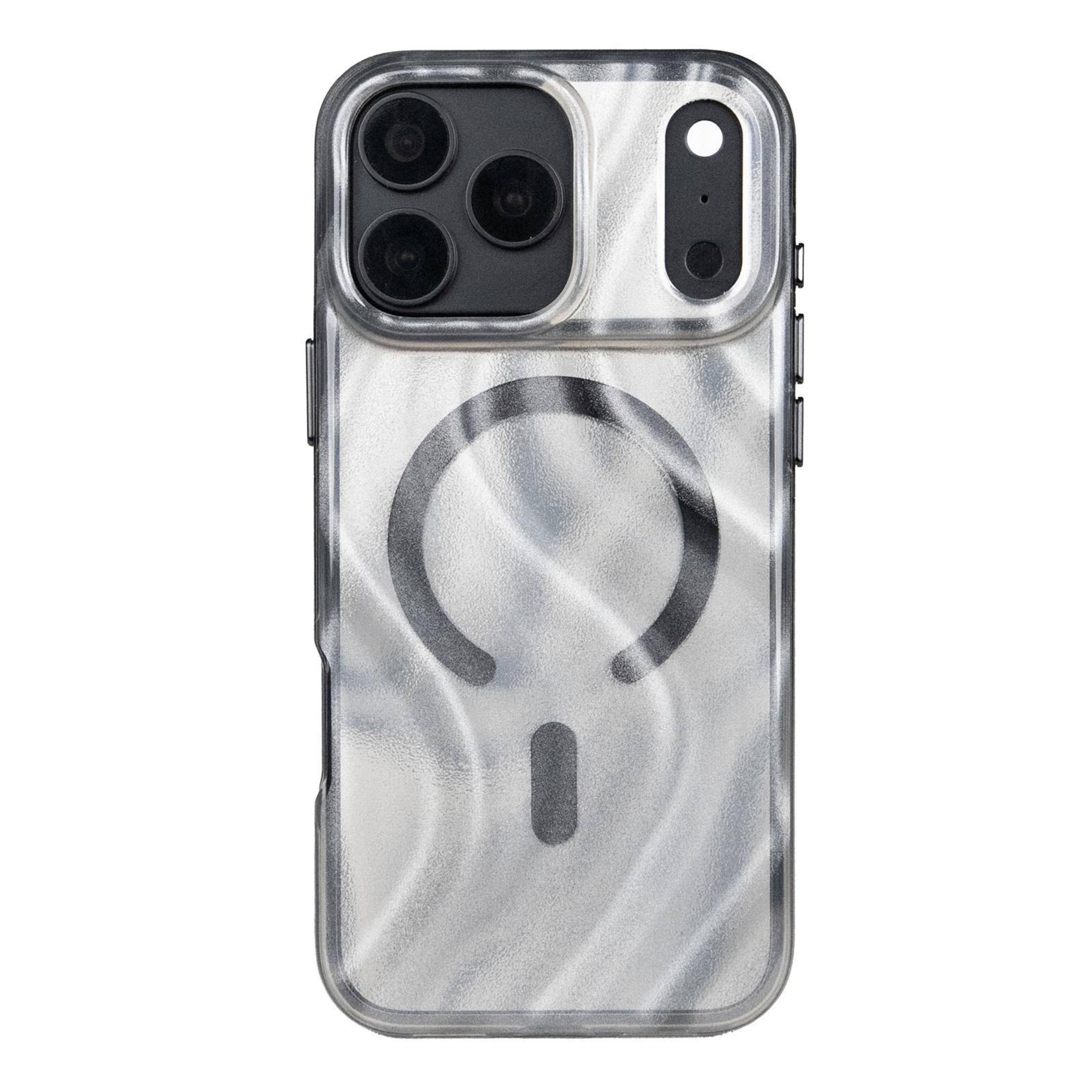 mutural glow desert magnetic iphone 18 pro case with pc tpu hybrid protection