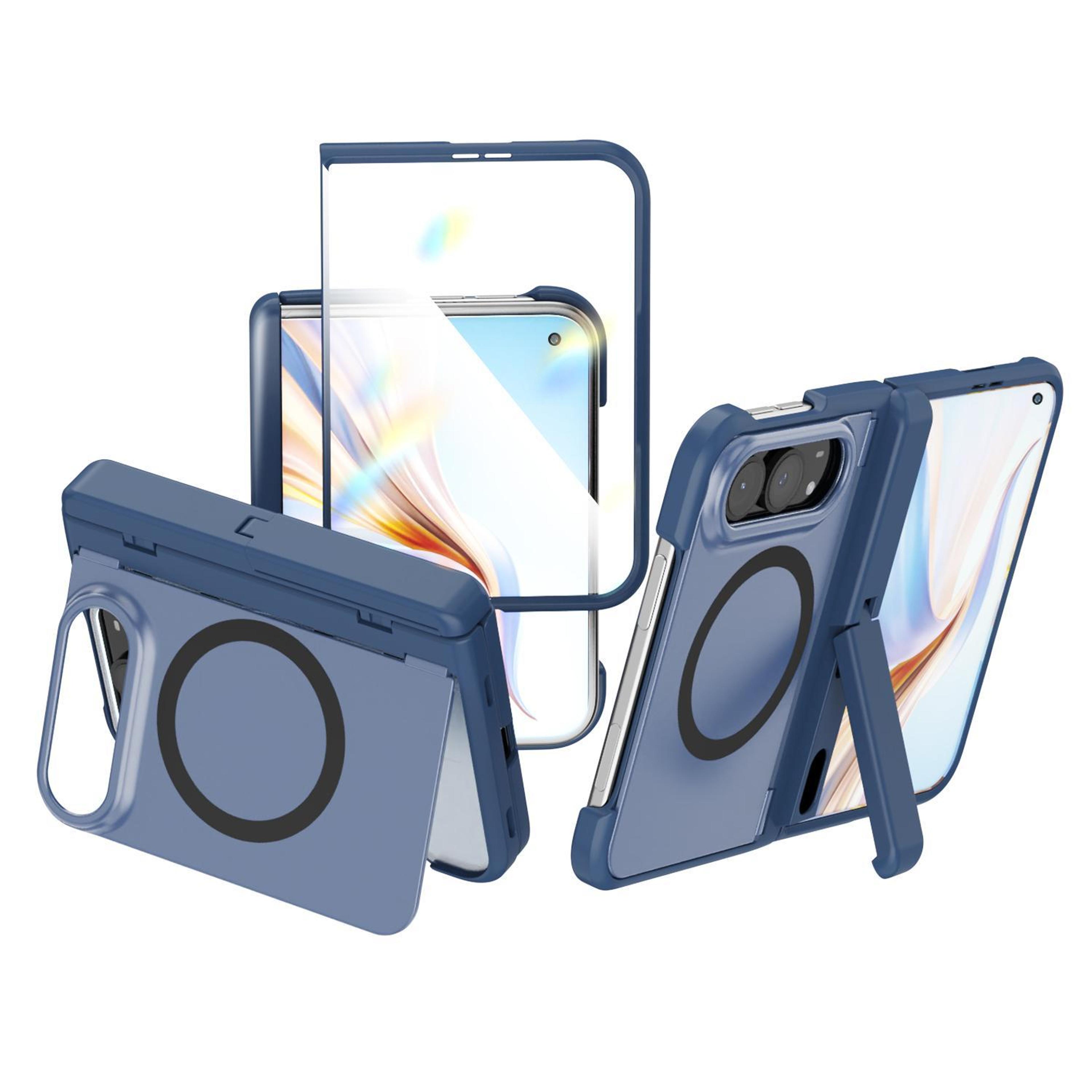 iphone duo magnetic phone case with stand and integrated screen protection