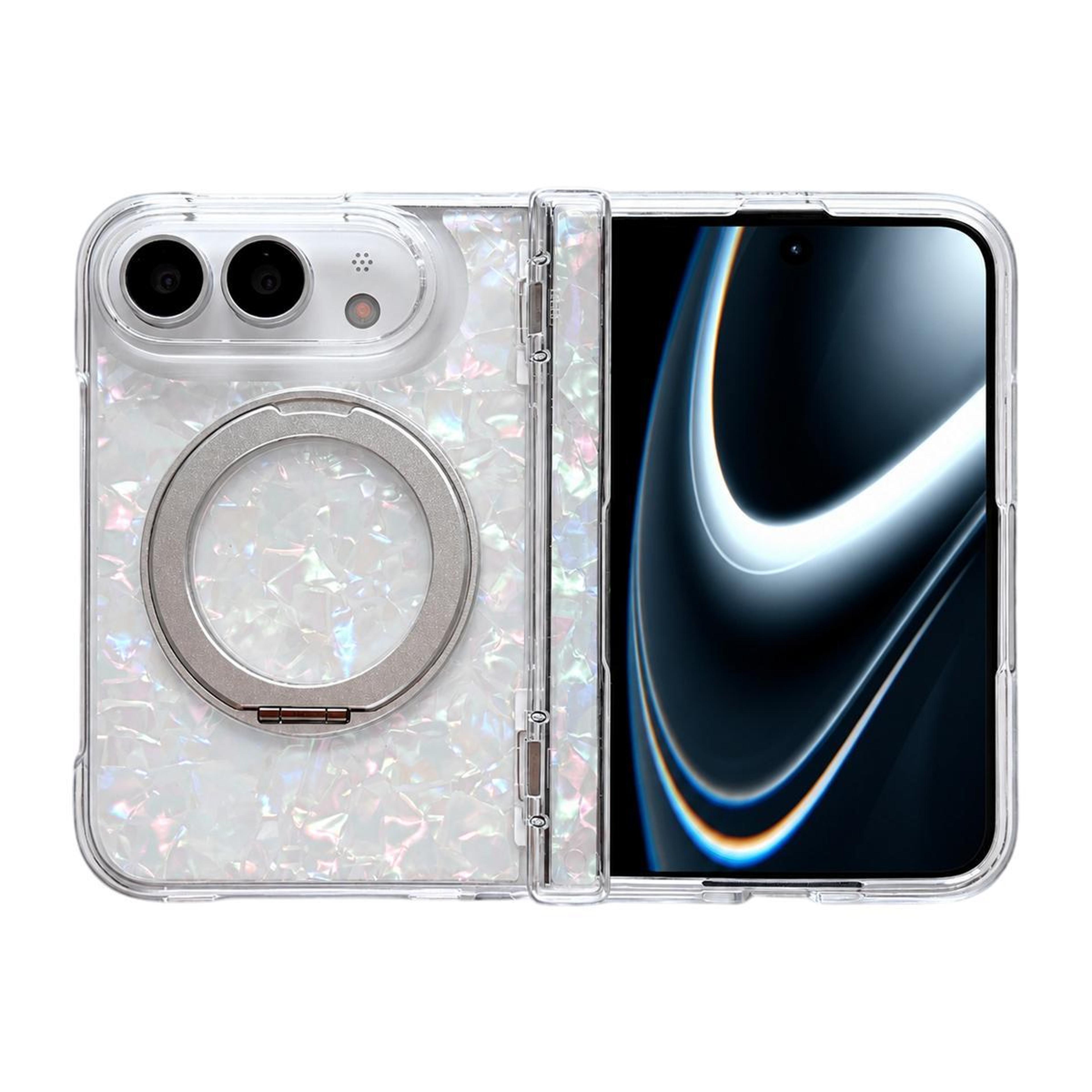 duo axial magnetic iphone case with 360° kickstand and slim protective design
