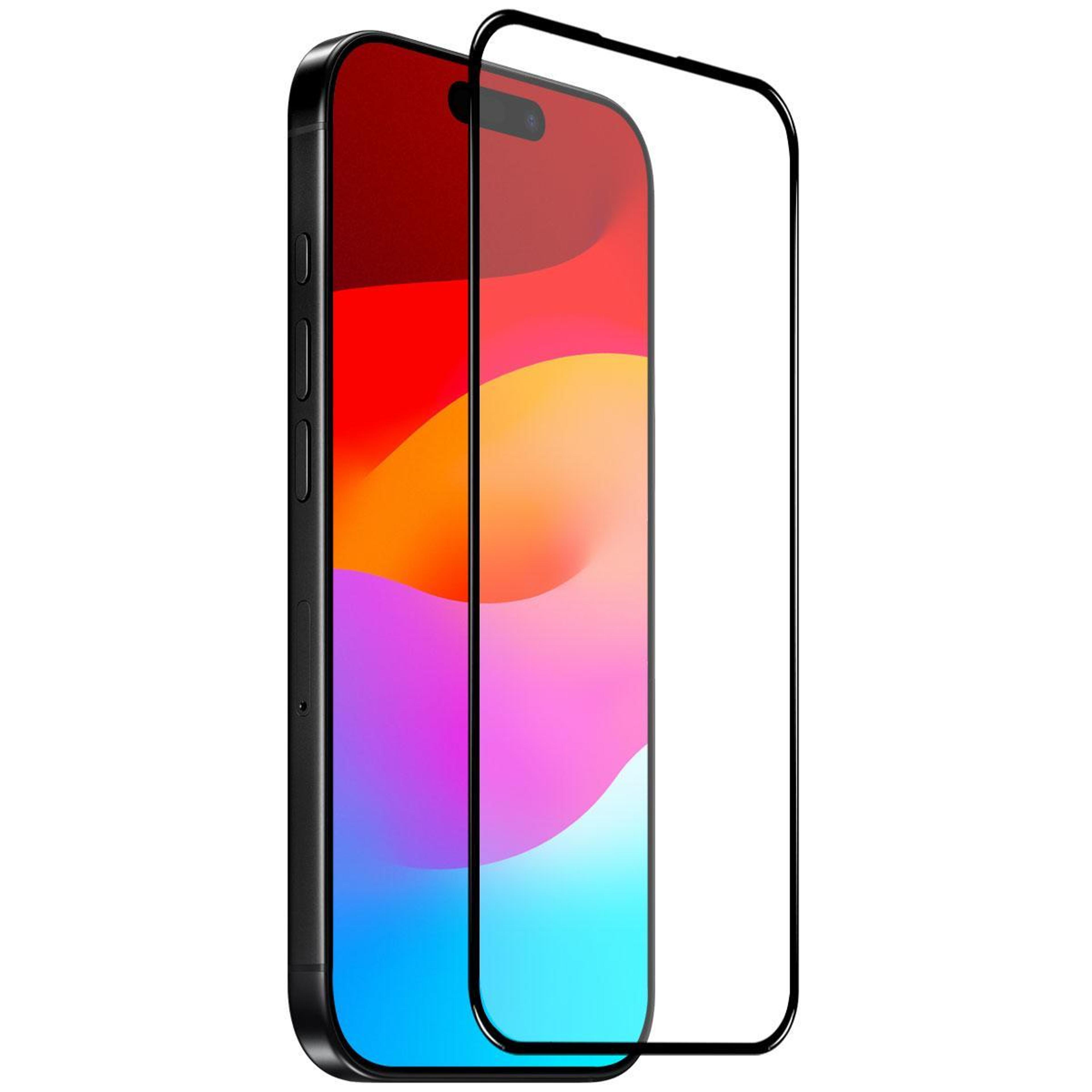 northjo a++ iphone 18 pro tempered glass screen protector with full glue protection