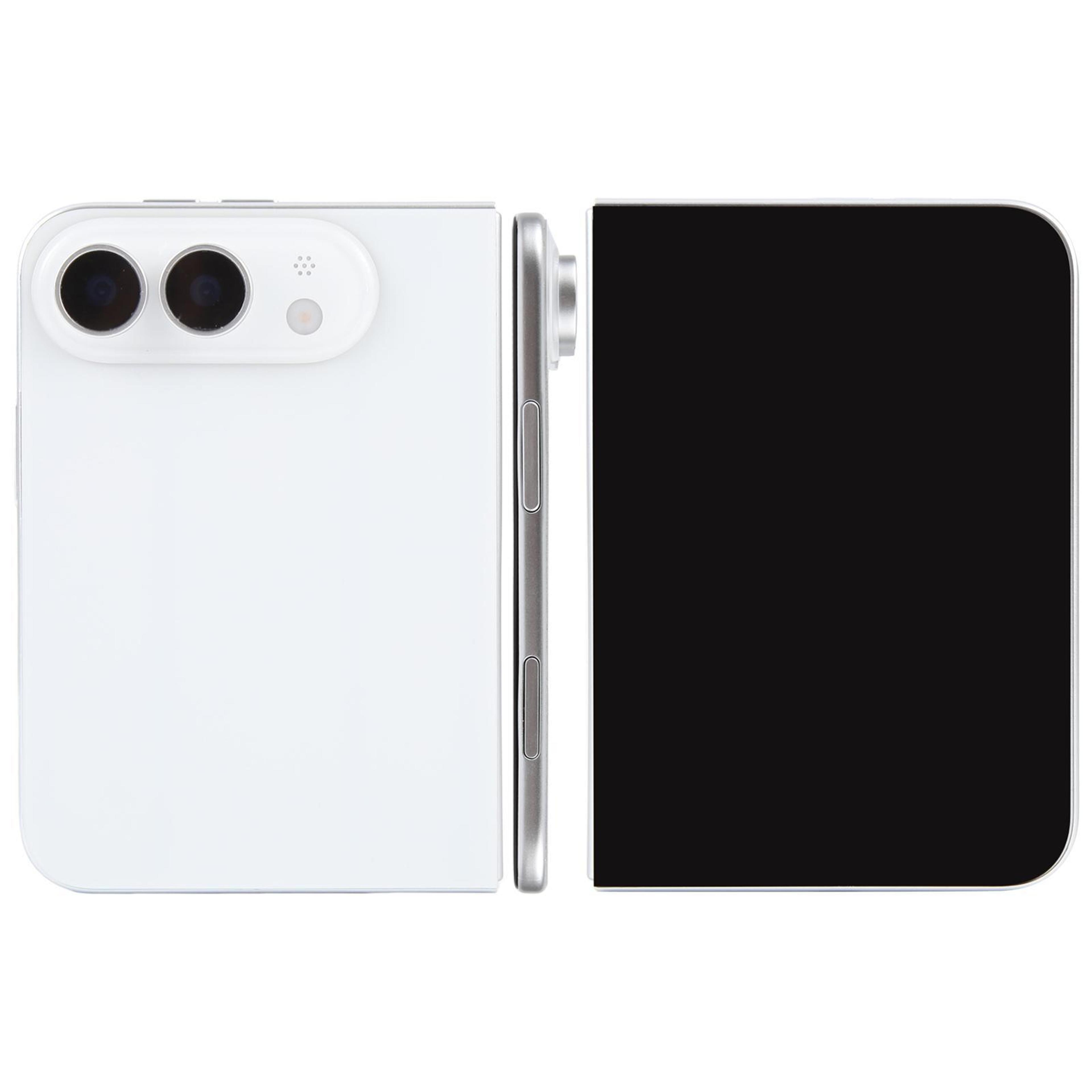 iphone duo fake dummy phone white display model for retail, photography and props
