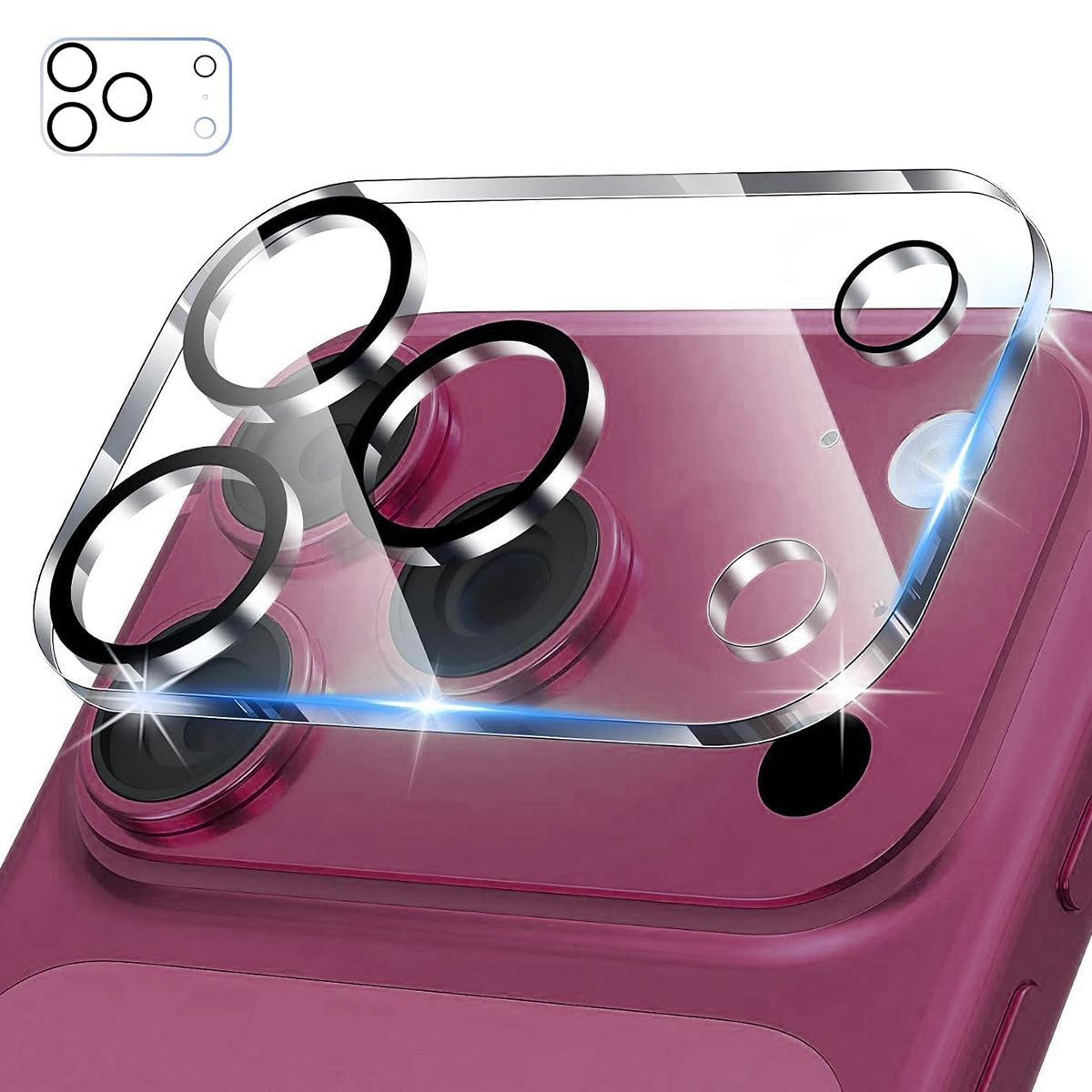 enkay hat-prince iphone 18 pro camera lens protector 9h tempered glass