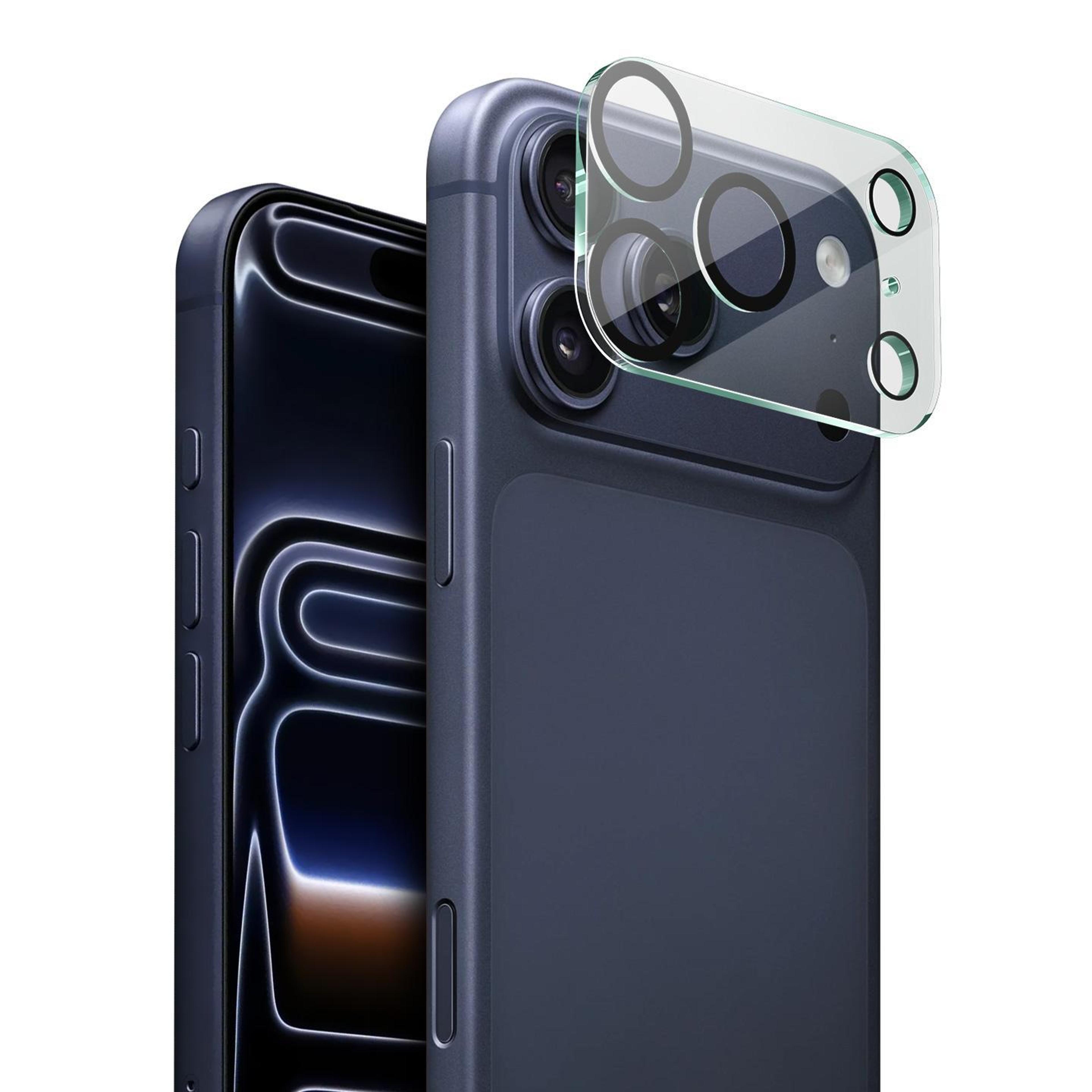 imak iphone 18 pro camera lens protector hd glass black eye design