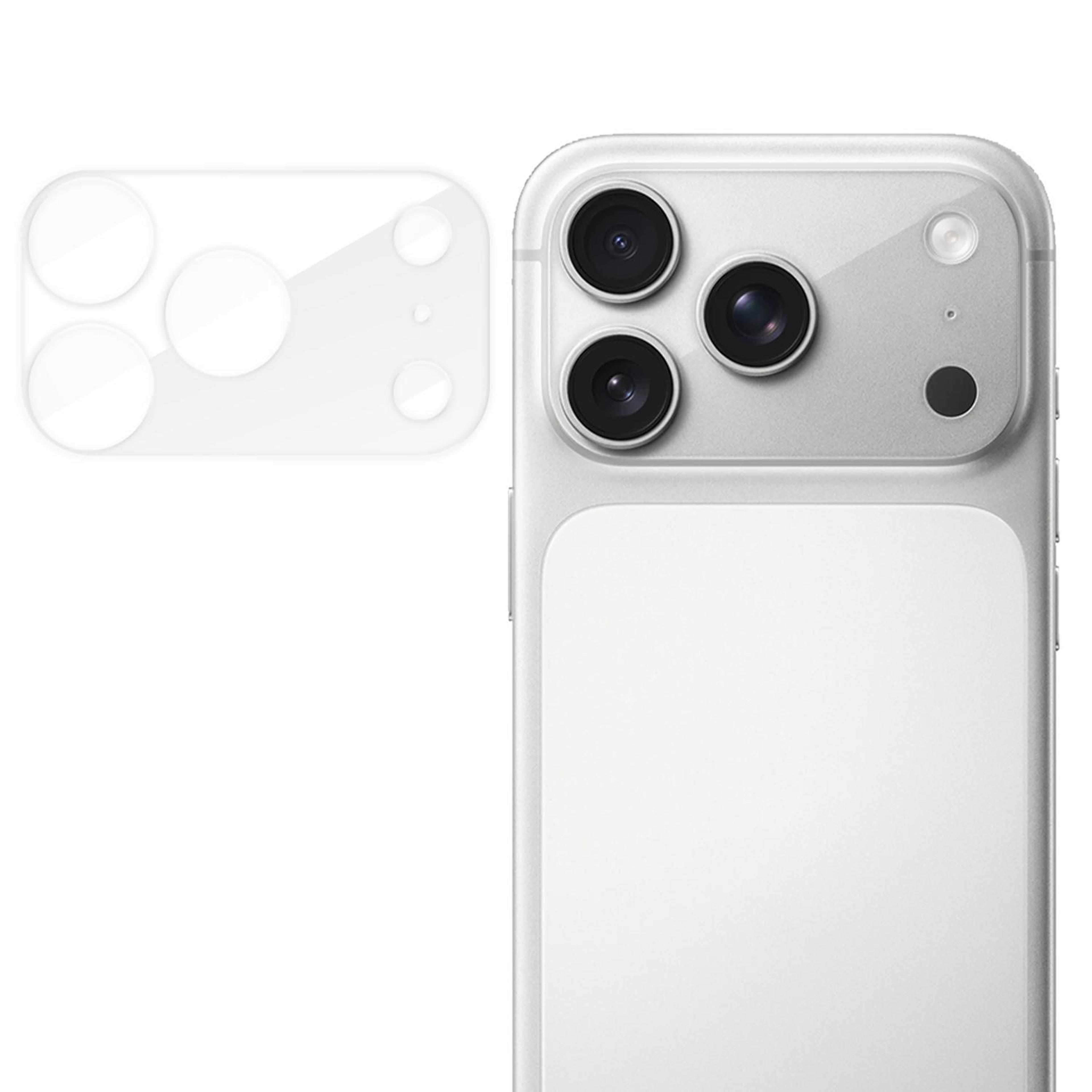 kalebol iphone 18 pro camera lens protector 9h tempered glass with ar anti-fingerprint coating