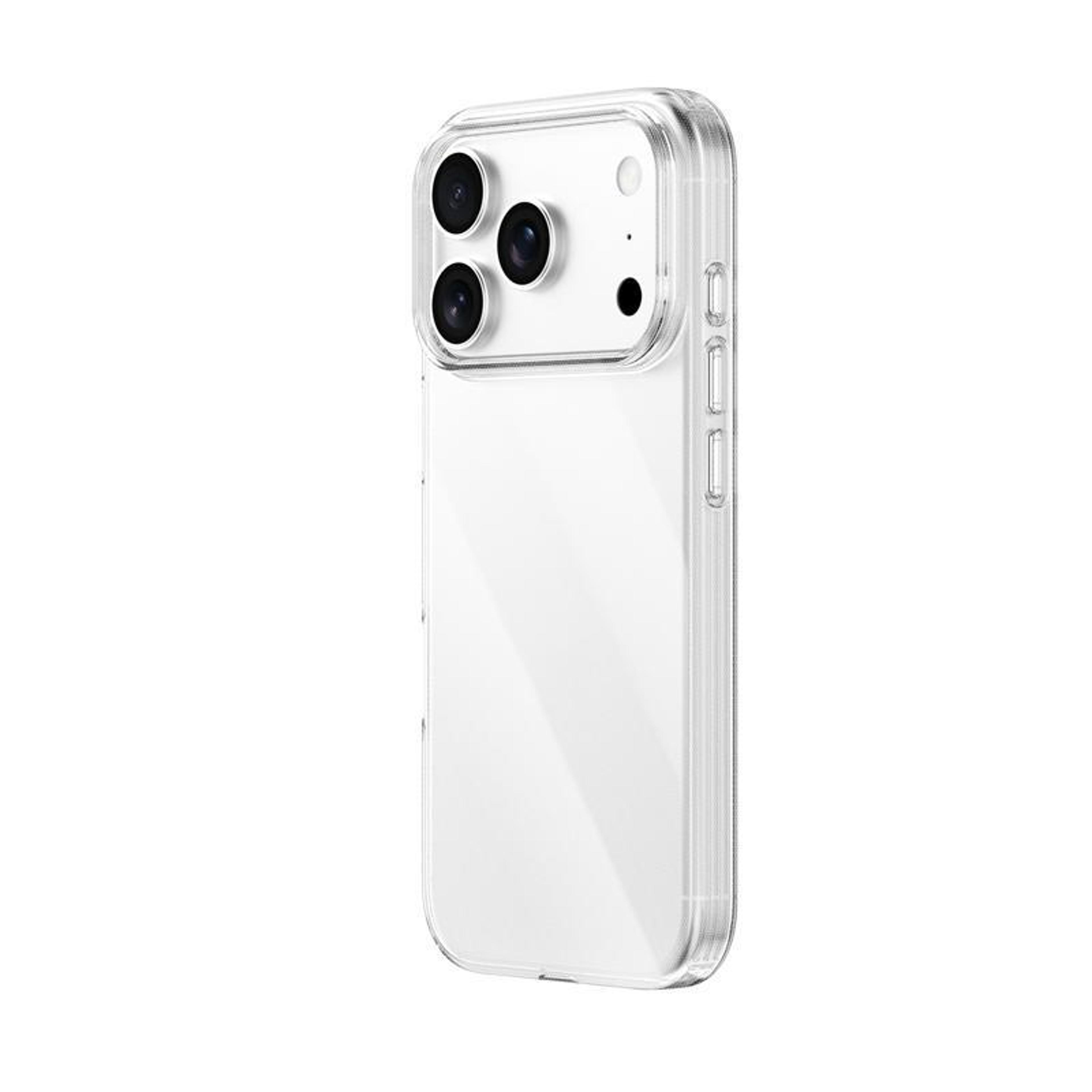 iphone 18 pro max clear case – slim tpu shockproof protective cover
