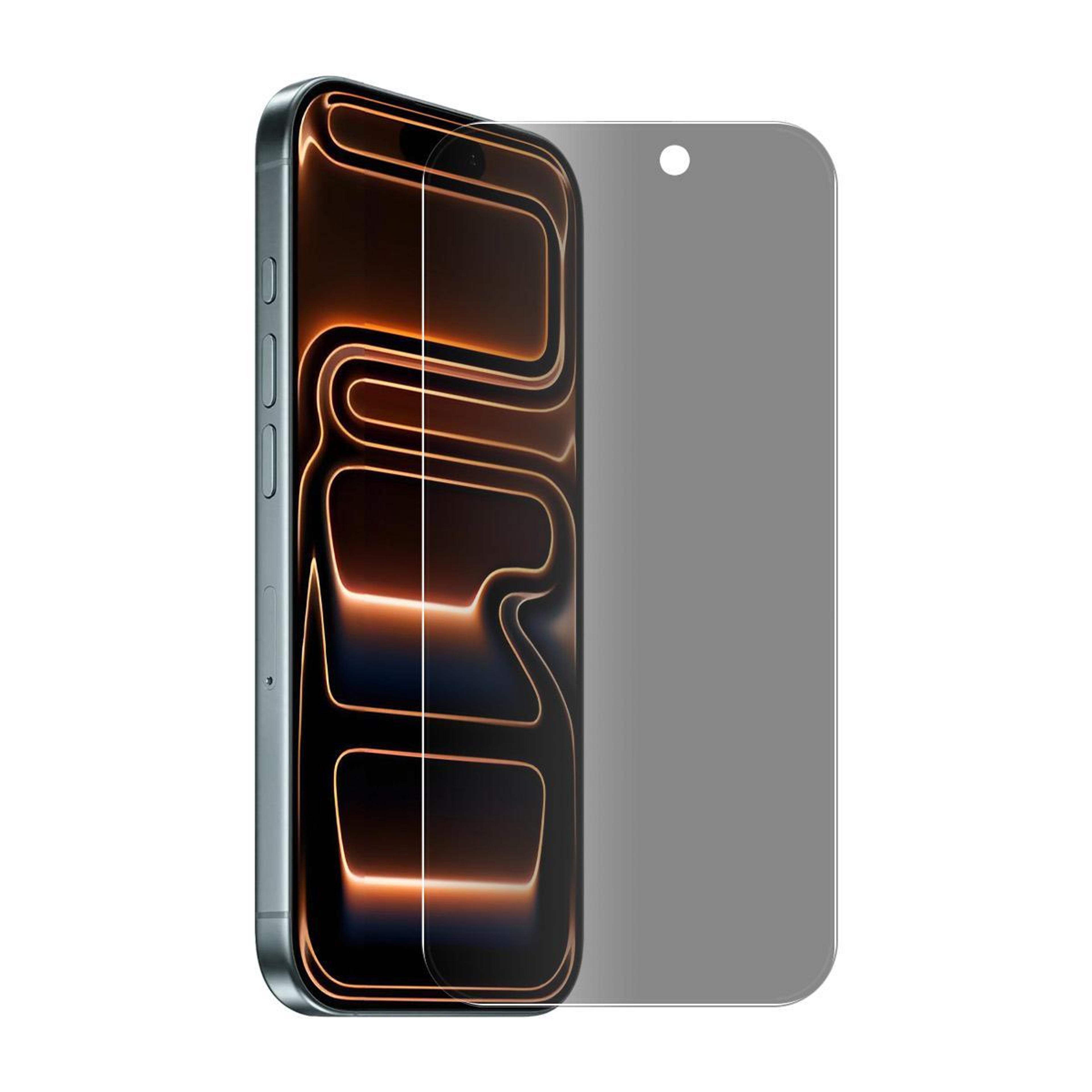 enkay hat-prince iphone 18 pro privacy screen protector with 28 degree anti-spy glass and 9h tempered glass