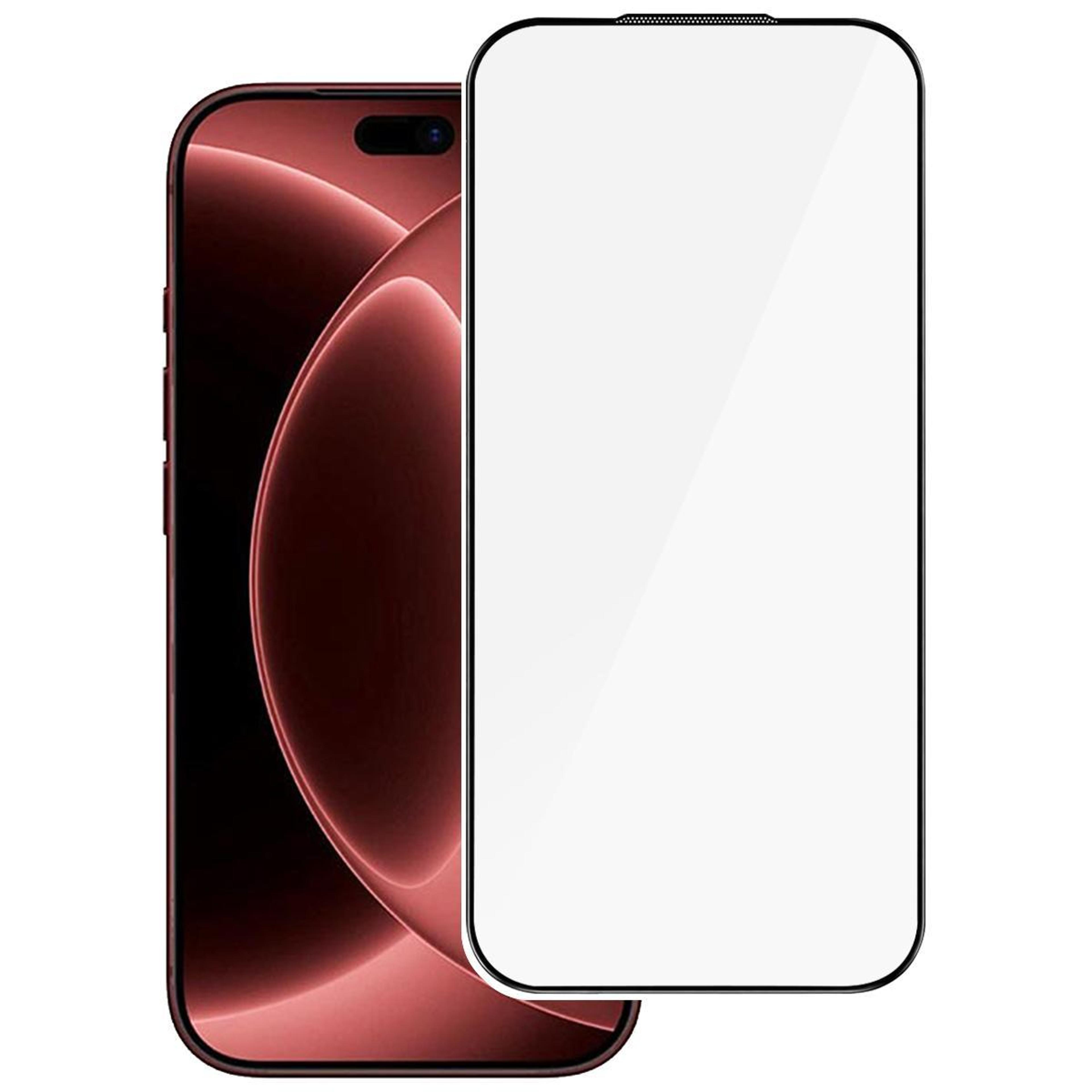 iphone 18 pro max high-aluminum tempered glass screen protector with 380 glue