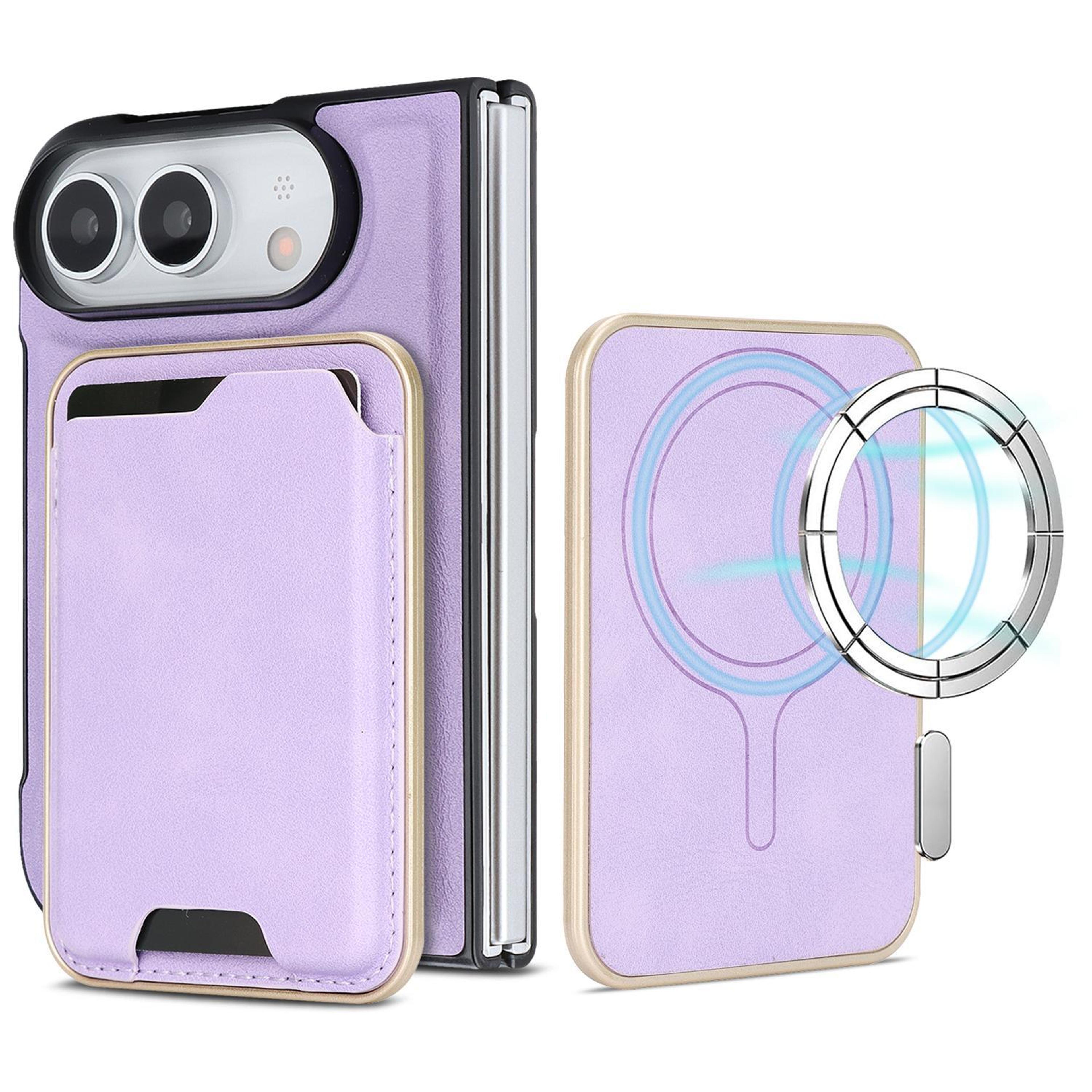 iphone duo magsafe case with slim magsafe wallet case and 3-card holder