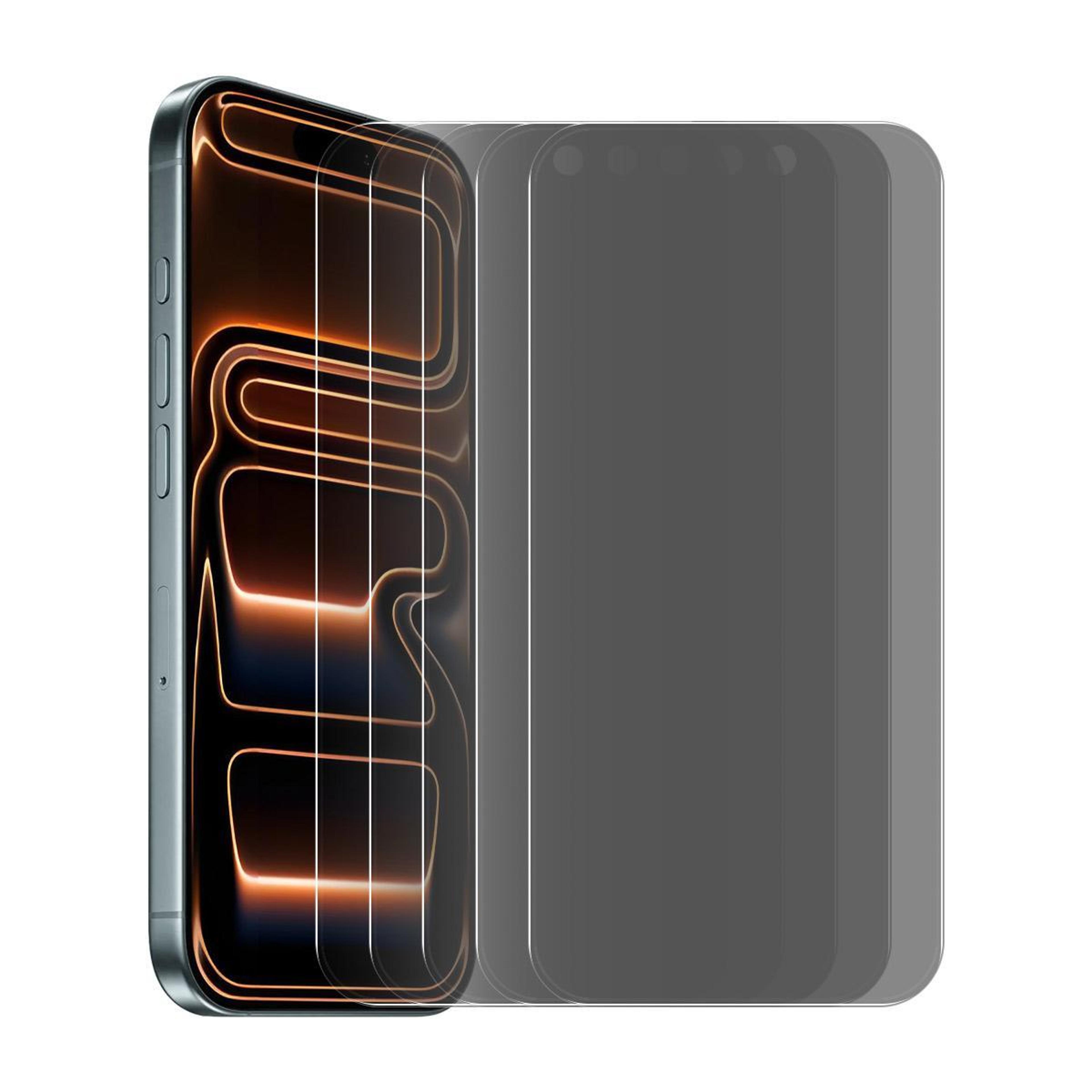 enkay hat-prince iphone 18 pro privacy screen protector 28° anti-spy 9h tempered glass