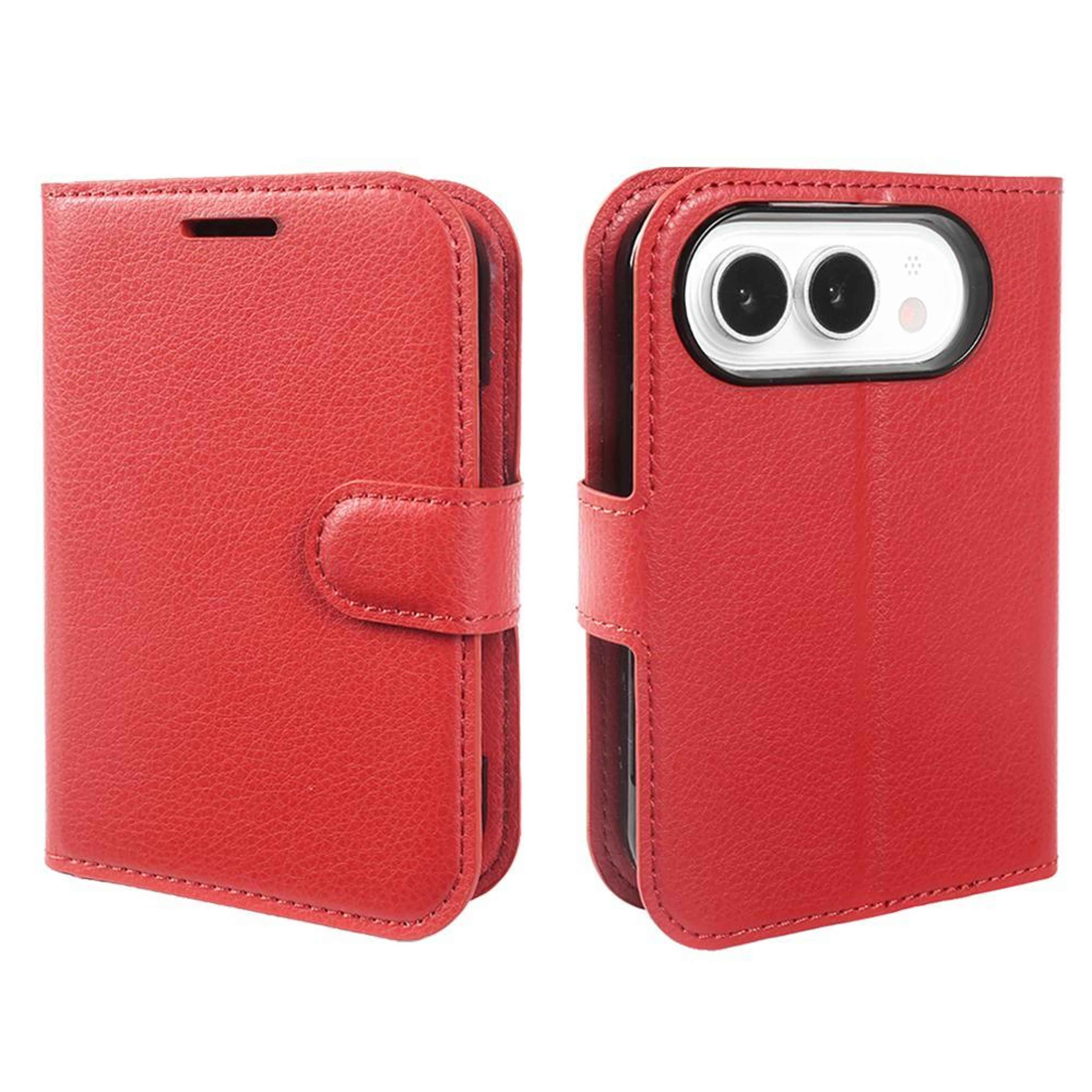 iphone litchi texture pu leather wallet case with card slot and stand
