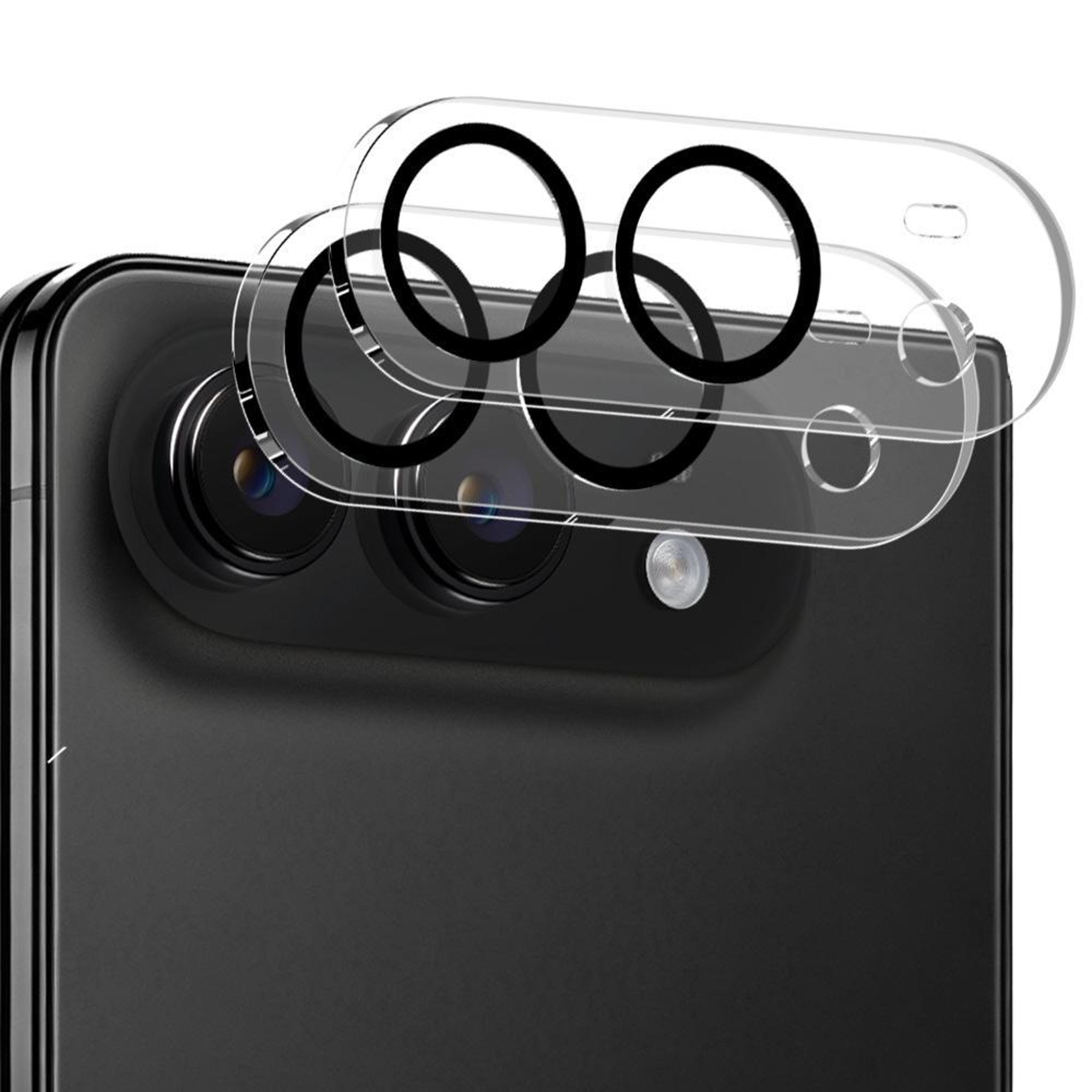 iphone duo 9h tempered glass rear camera lens protector