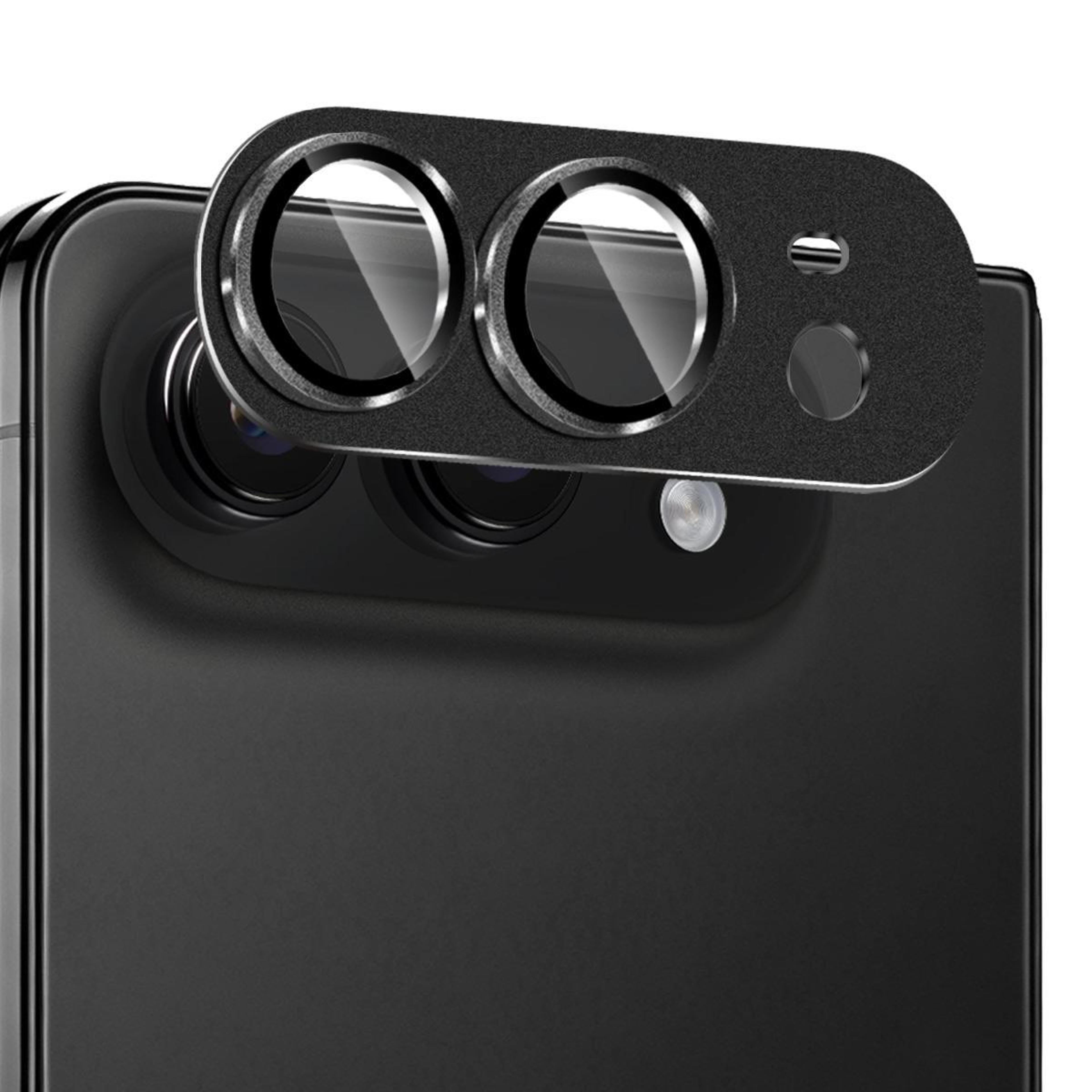 iphone duo camera lens protector aluminum alloy tempered glass anti-reflection film