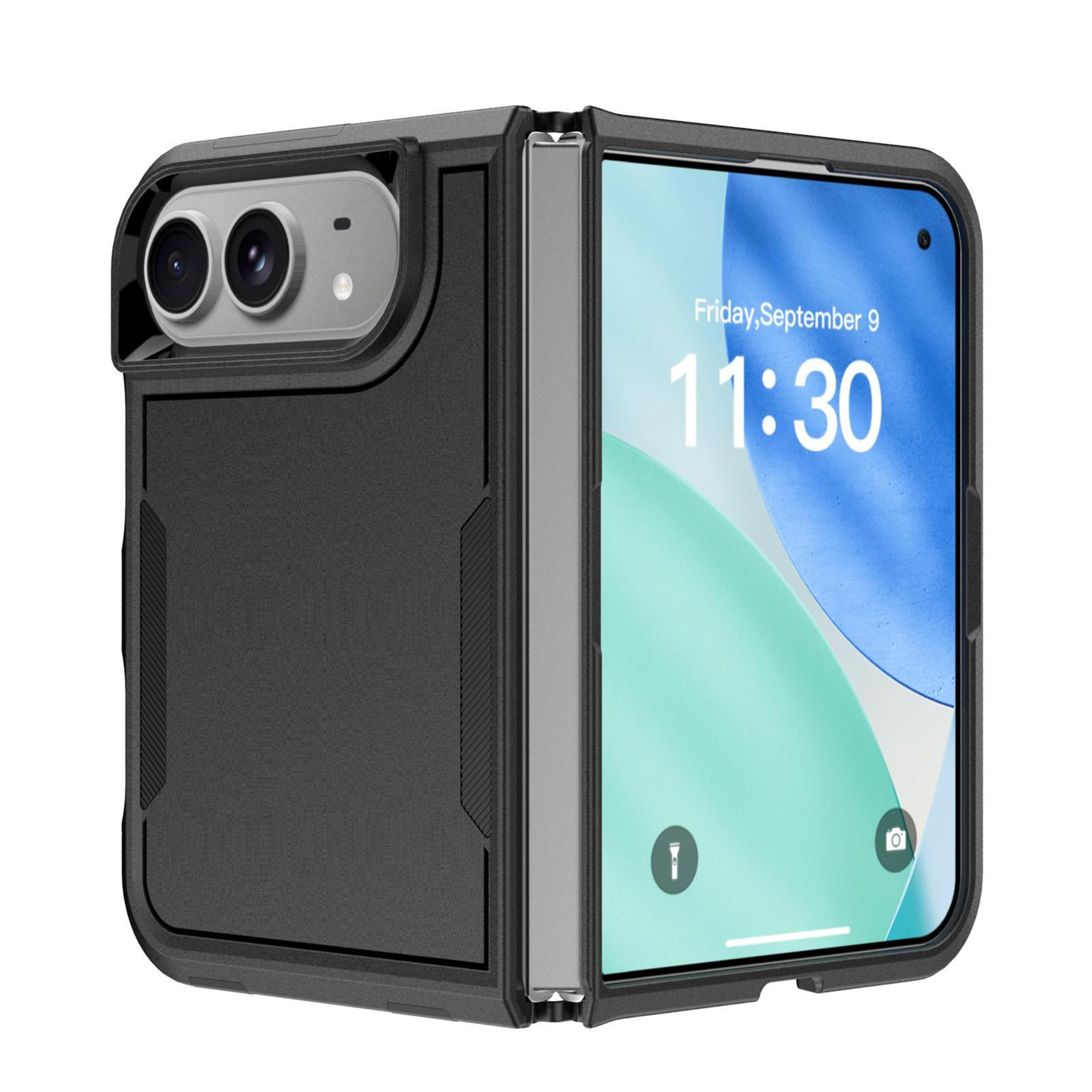 duo-compatible 2-in-1 pc + tpu protective phone case