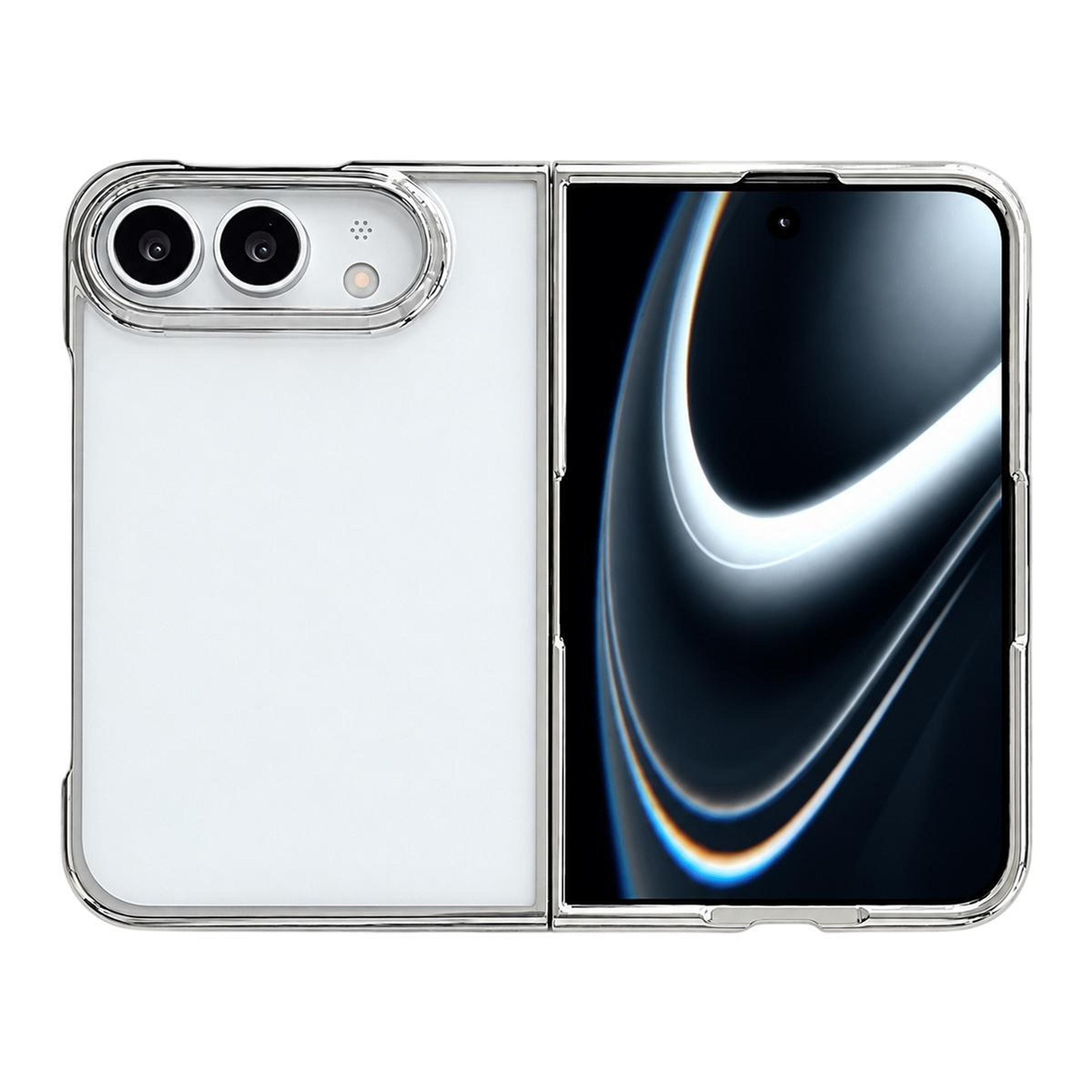 duo 6d electroplating pc shockproof phone case with 360 degree protection