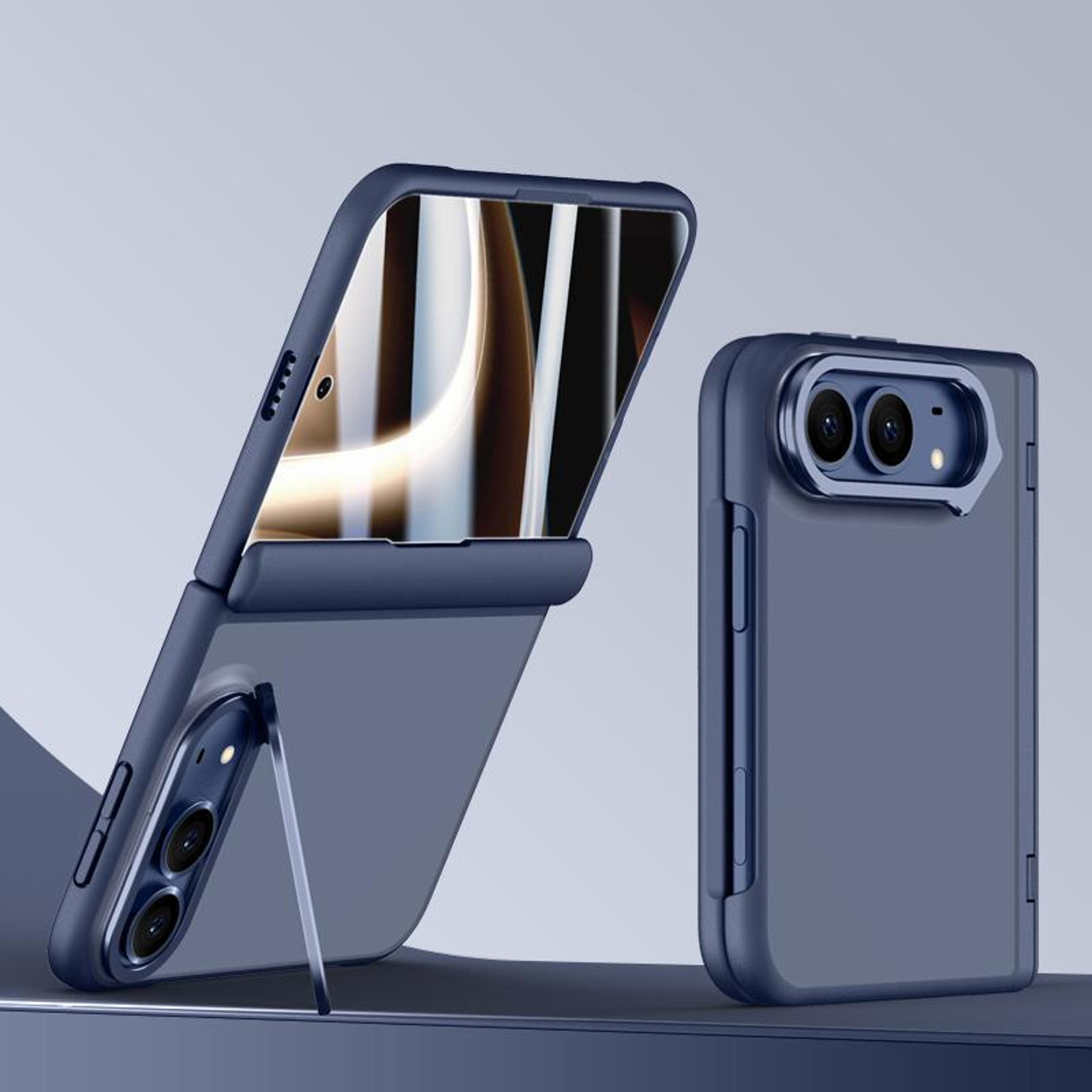 duo shield armor full coverage iphone duo case with hd screen protector and 360° camera stand
