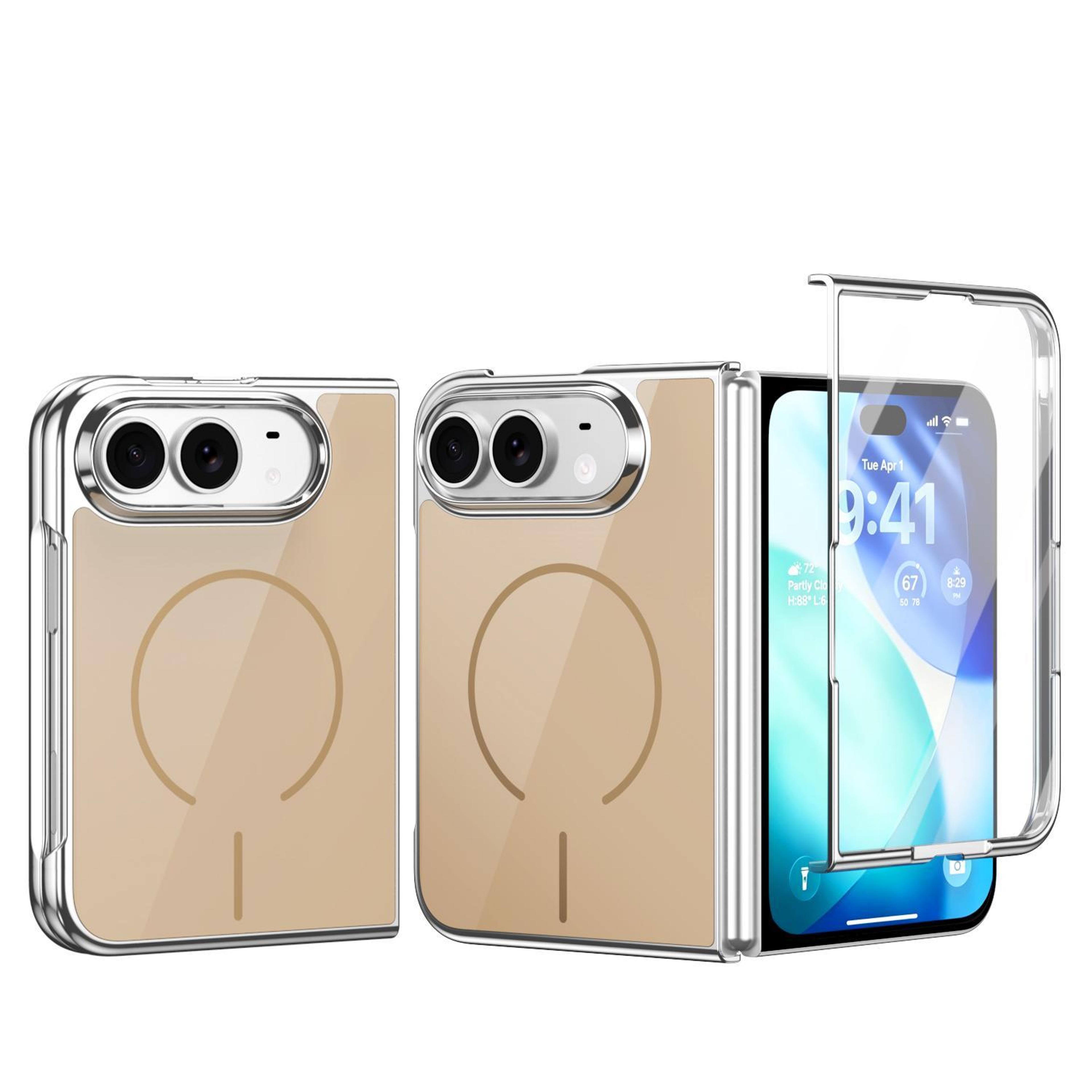 iphone duo magnetic glass pc scratch resistant phone case