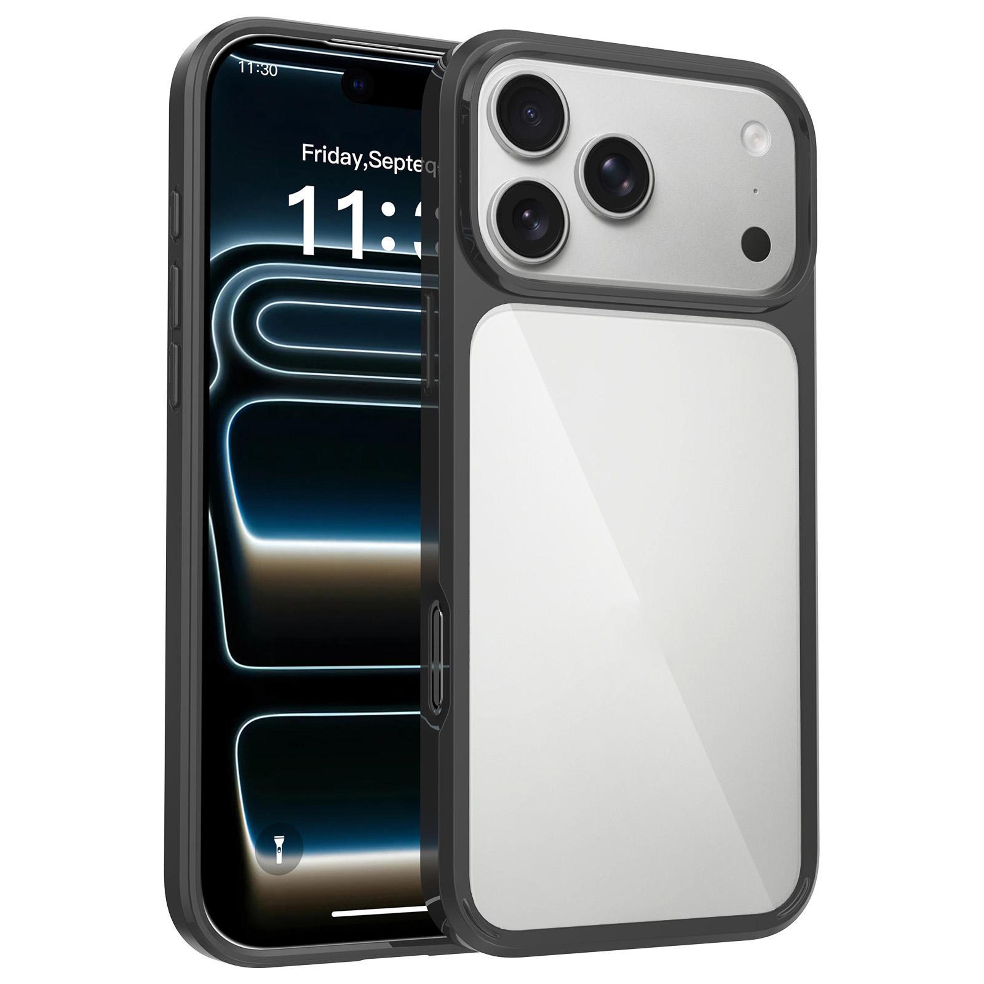 iphone 18 pro max 1.5mm tpu acrylic scratch resistant phone case