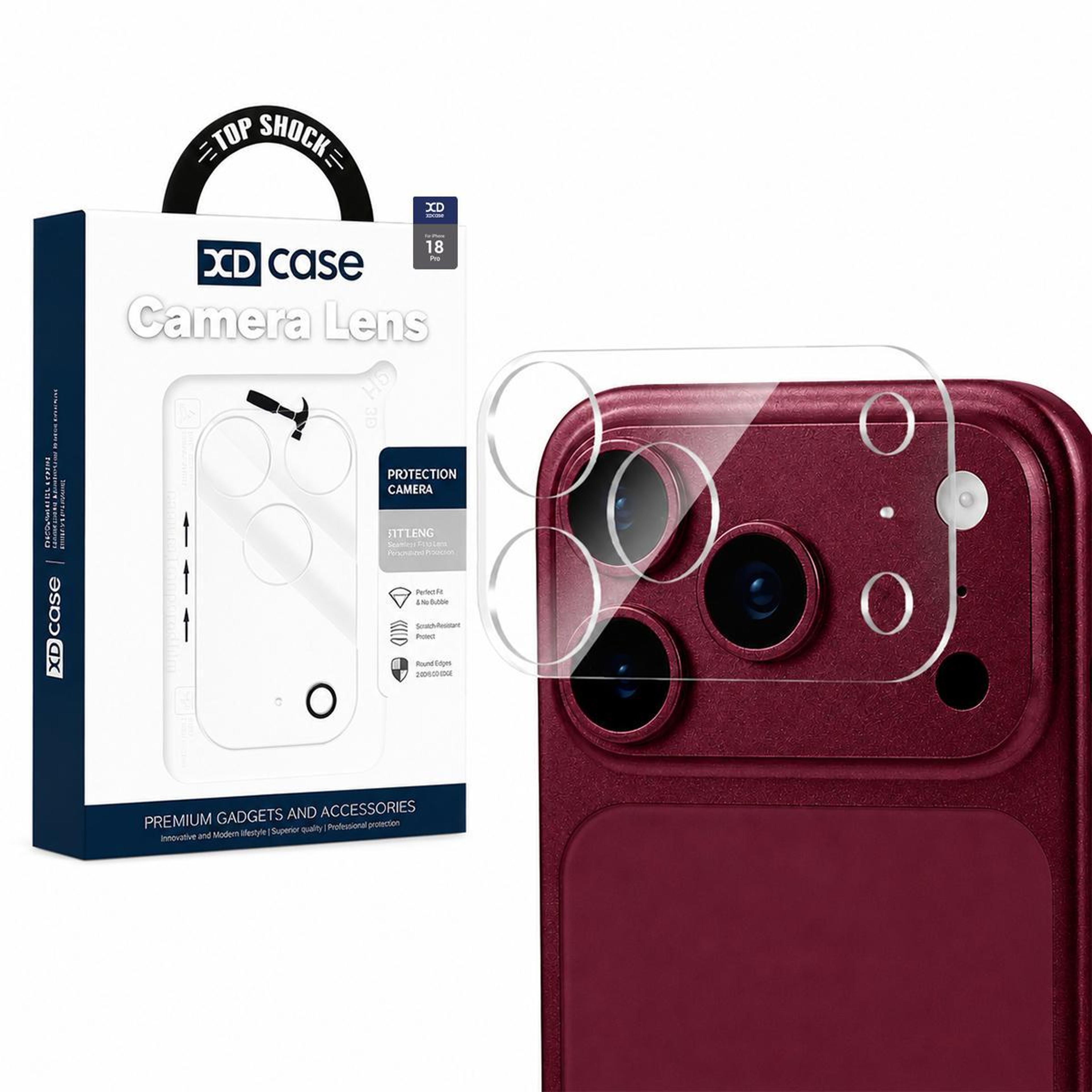 iphone 18 pro tempered glass camera lens protector