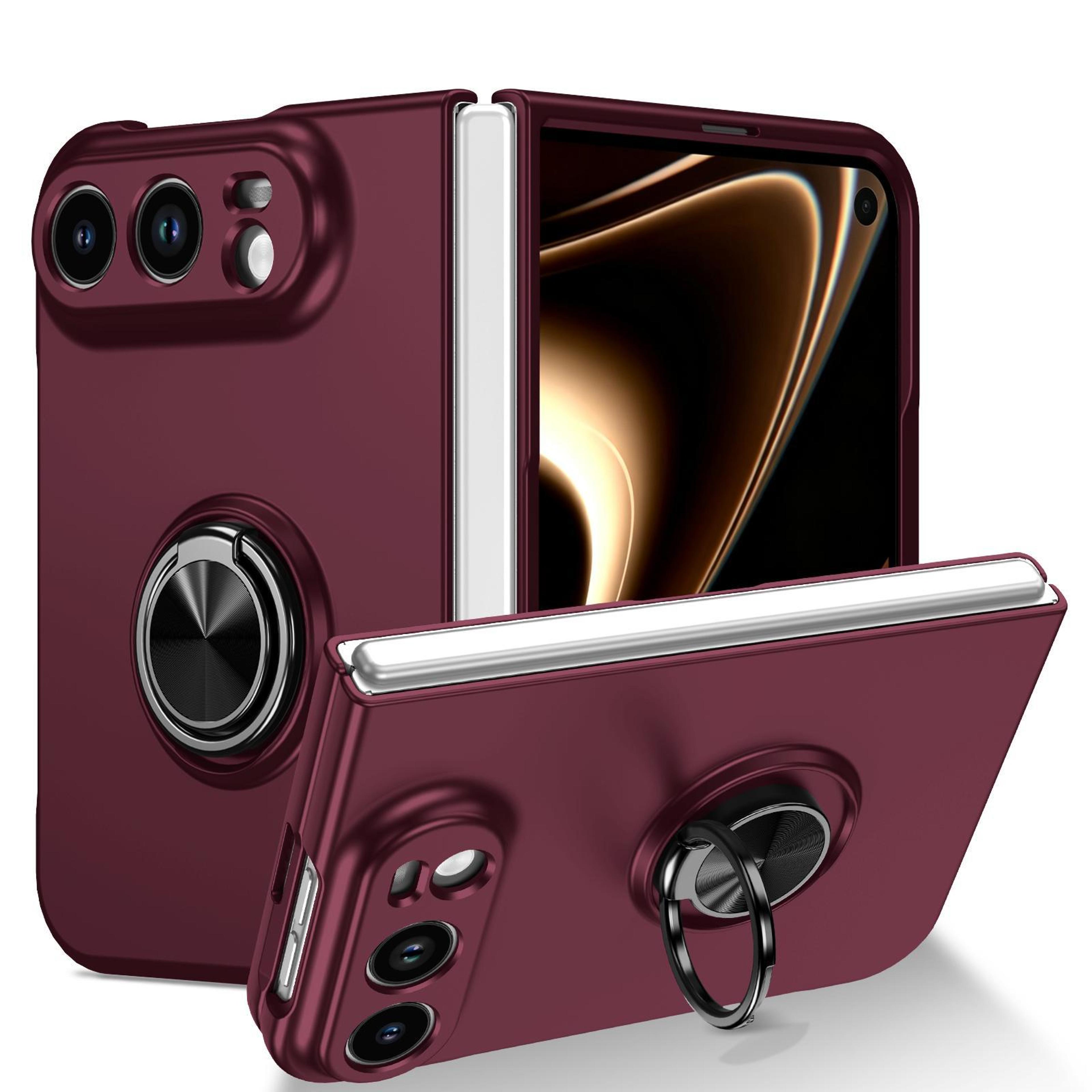iphone duo armor ring holder phone case with magnetic car holder compatibility