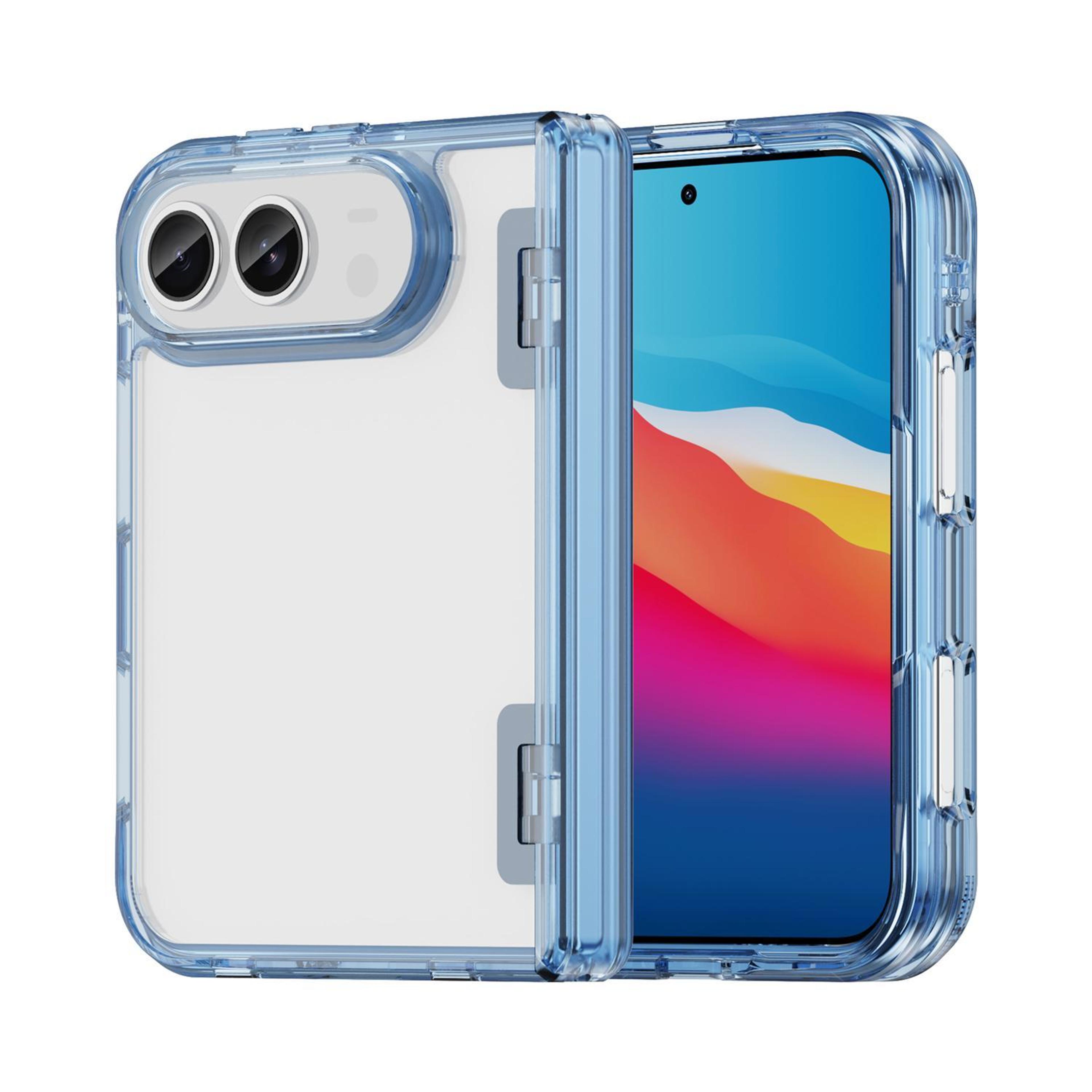 iphone duo tpu and pc hybrid protective phone case