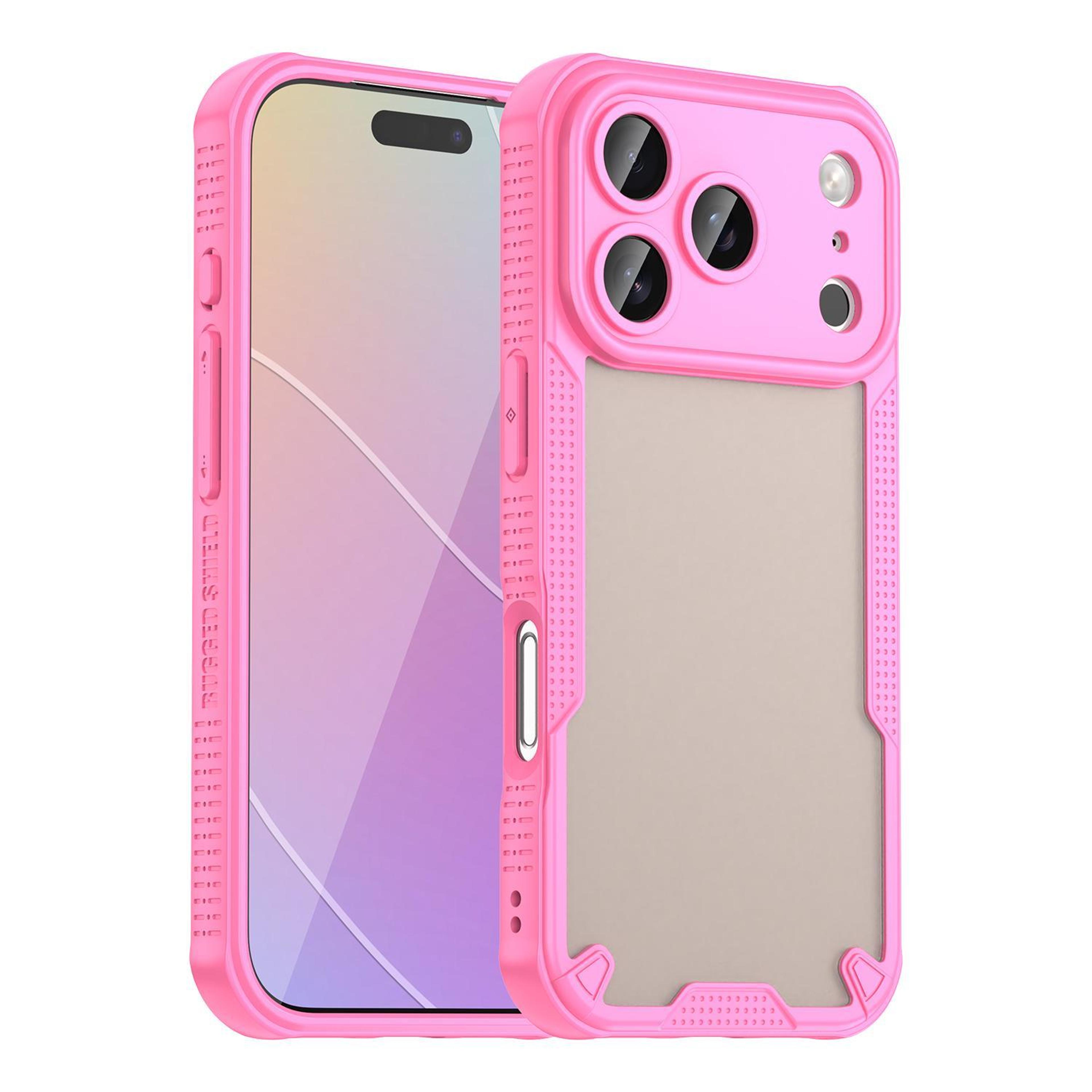 iphone 18 pro armor glaze pc tpu hybrid phone case