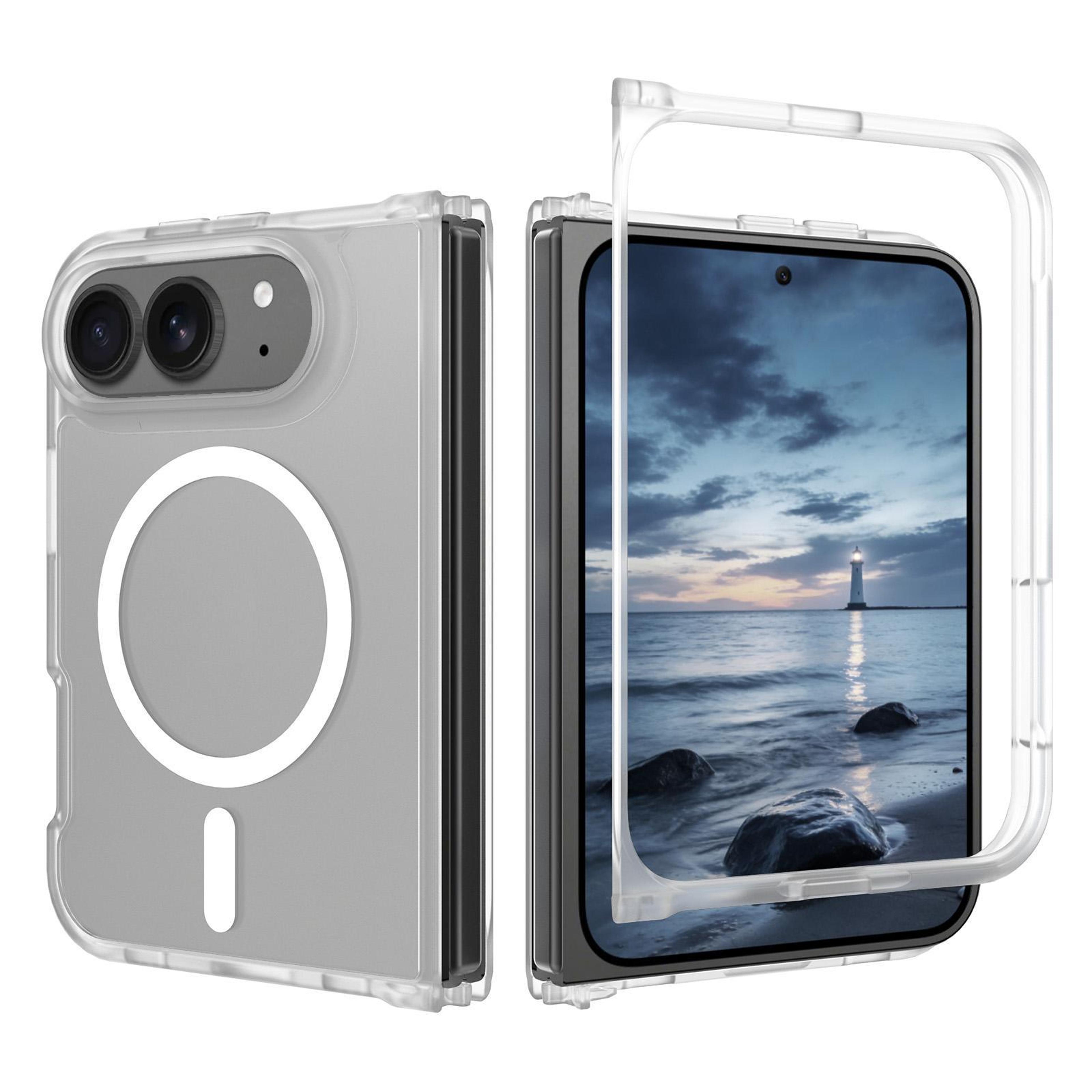 iphone duo tpu pc magsafe compatible phone case