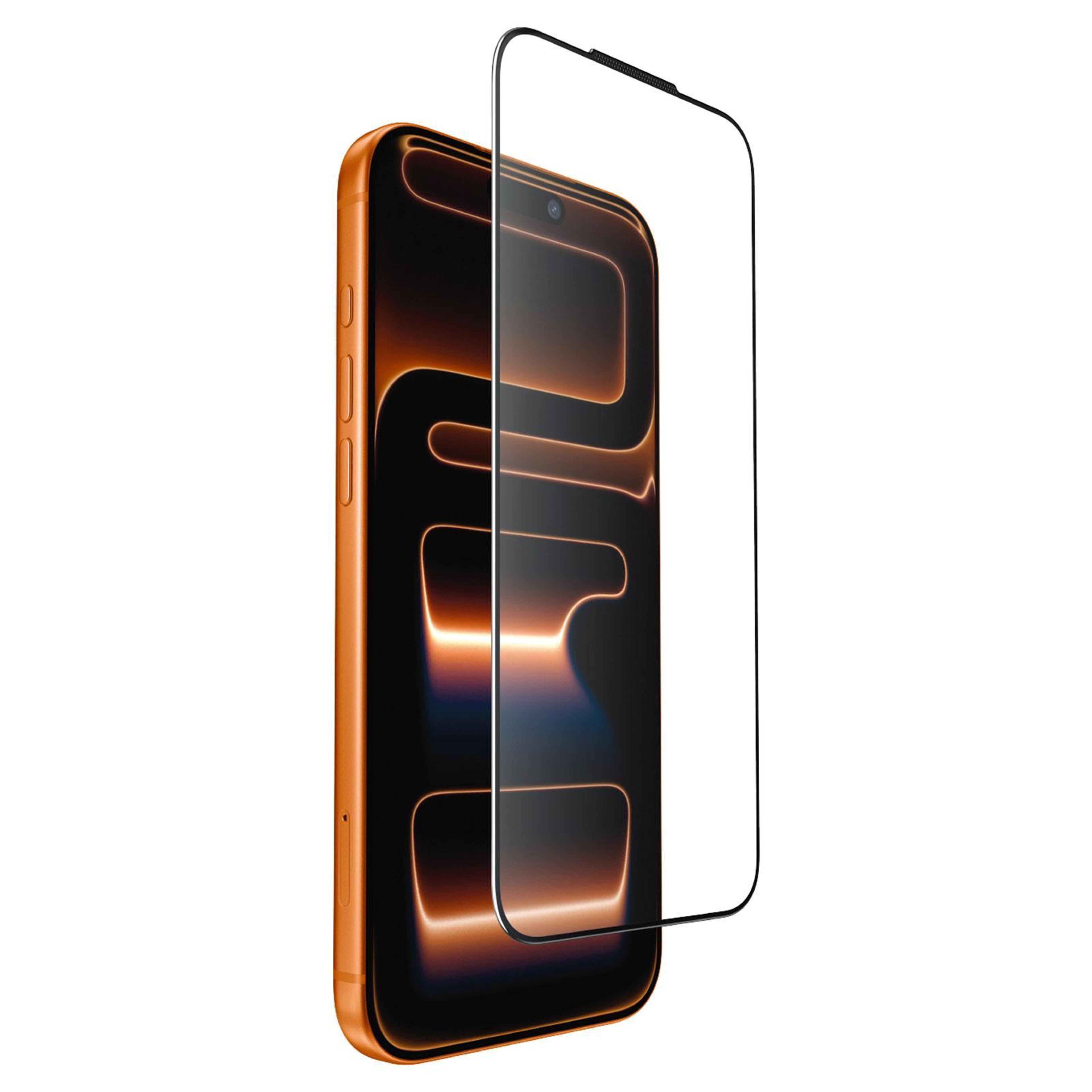 tempered glass screen protector for 18 pro max with full screen black border