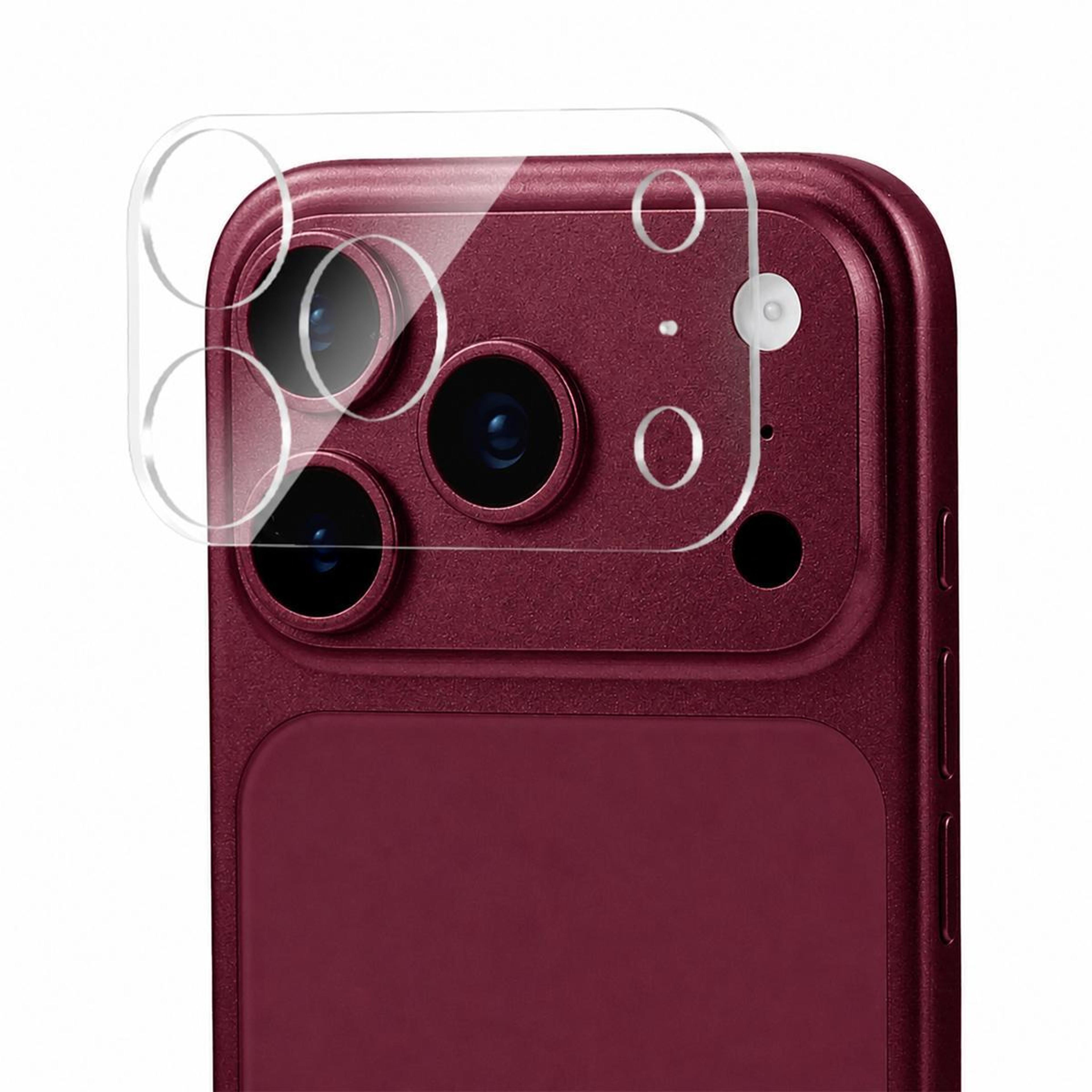 iphone 18 pro max transparent tempered glass camera lens protector