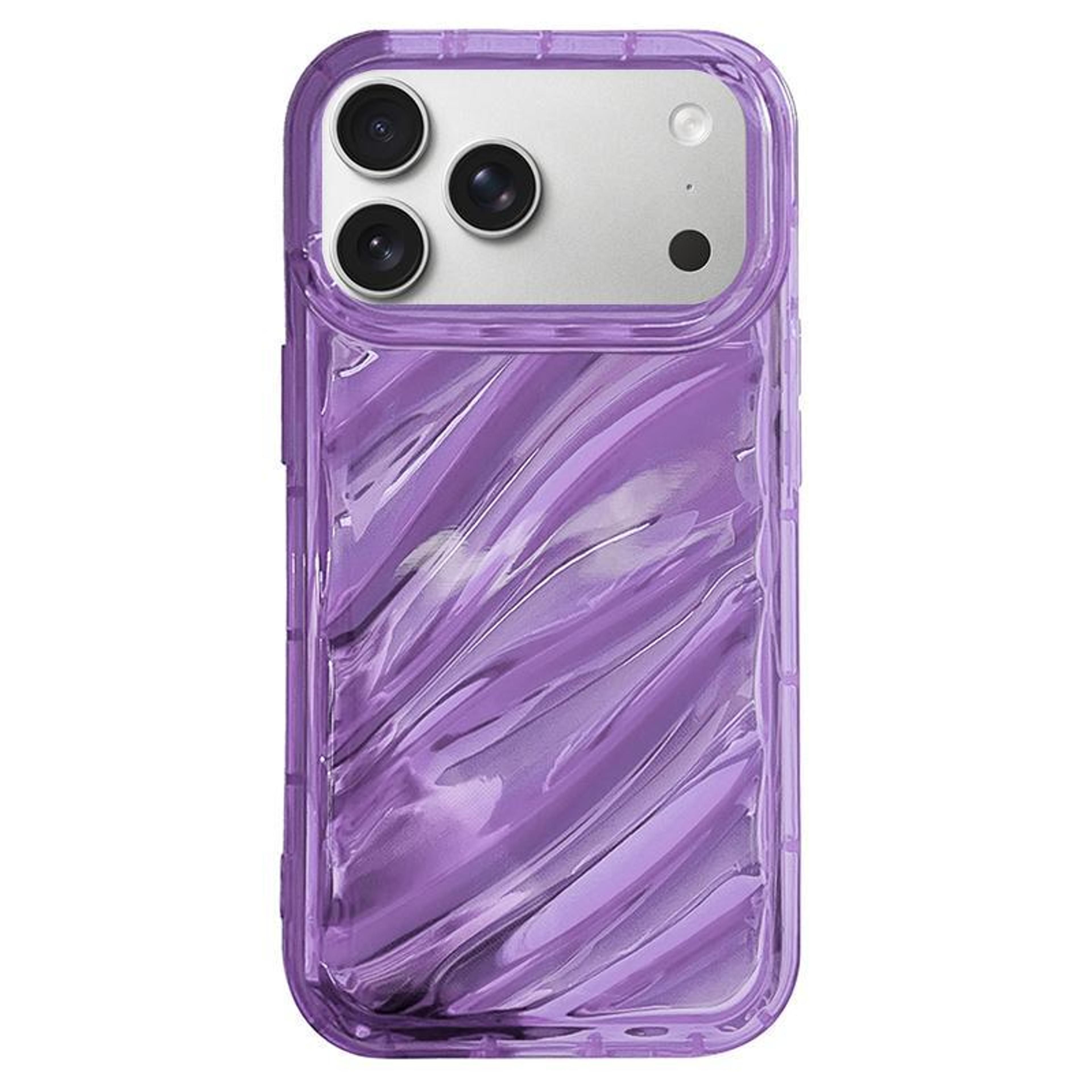 laser sequin wave tpu phone case compatible with 18 pro max