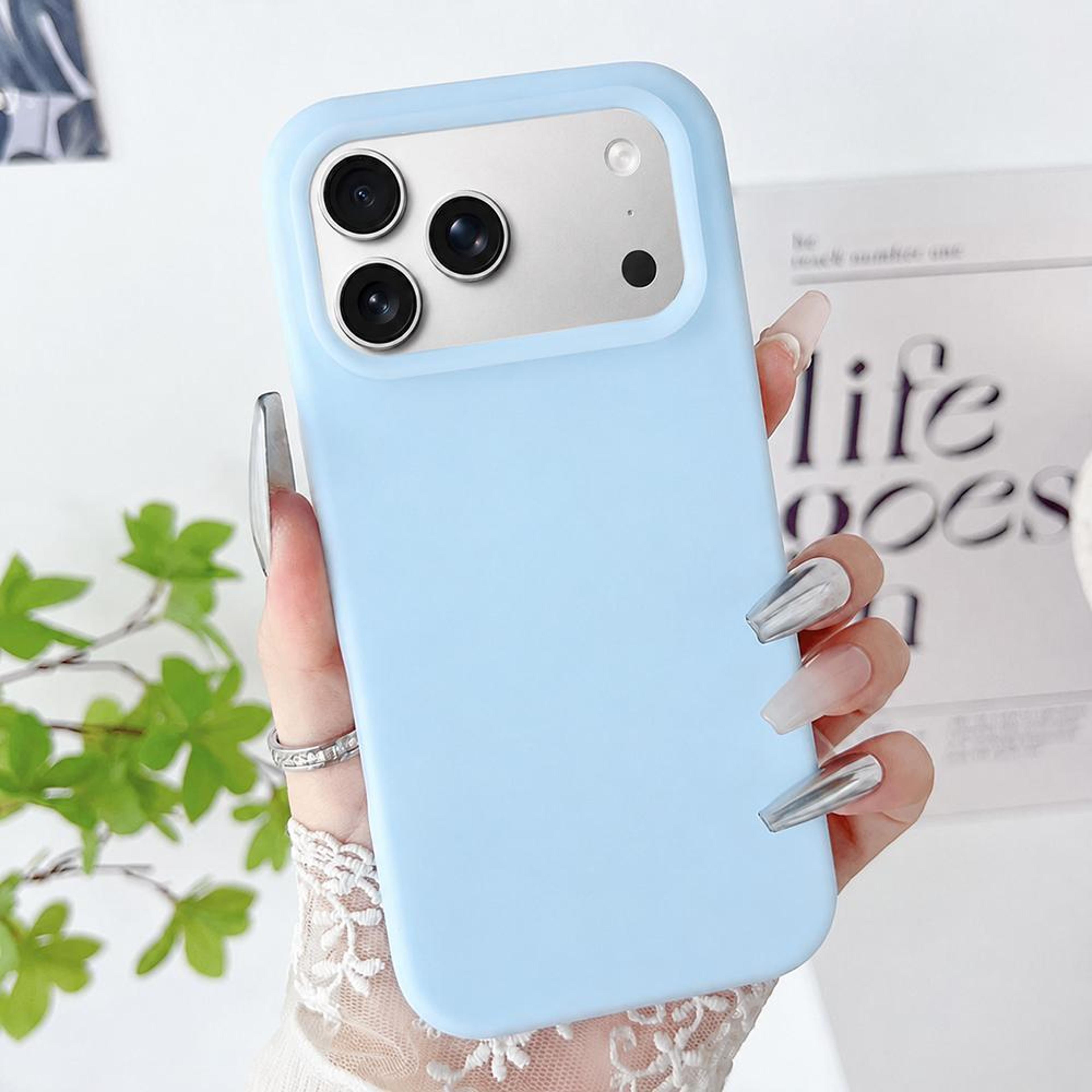 iphone 18 pro max hybrid liquid silicone phone case