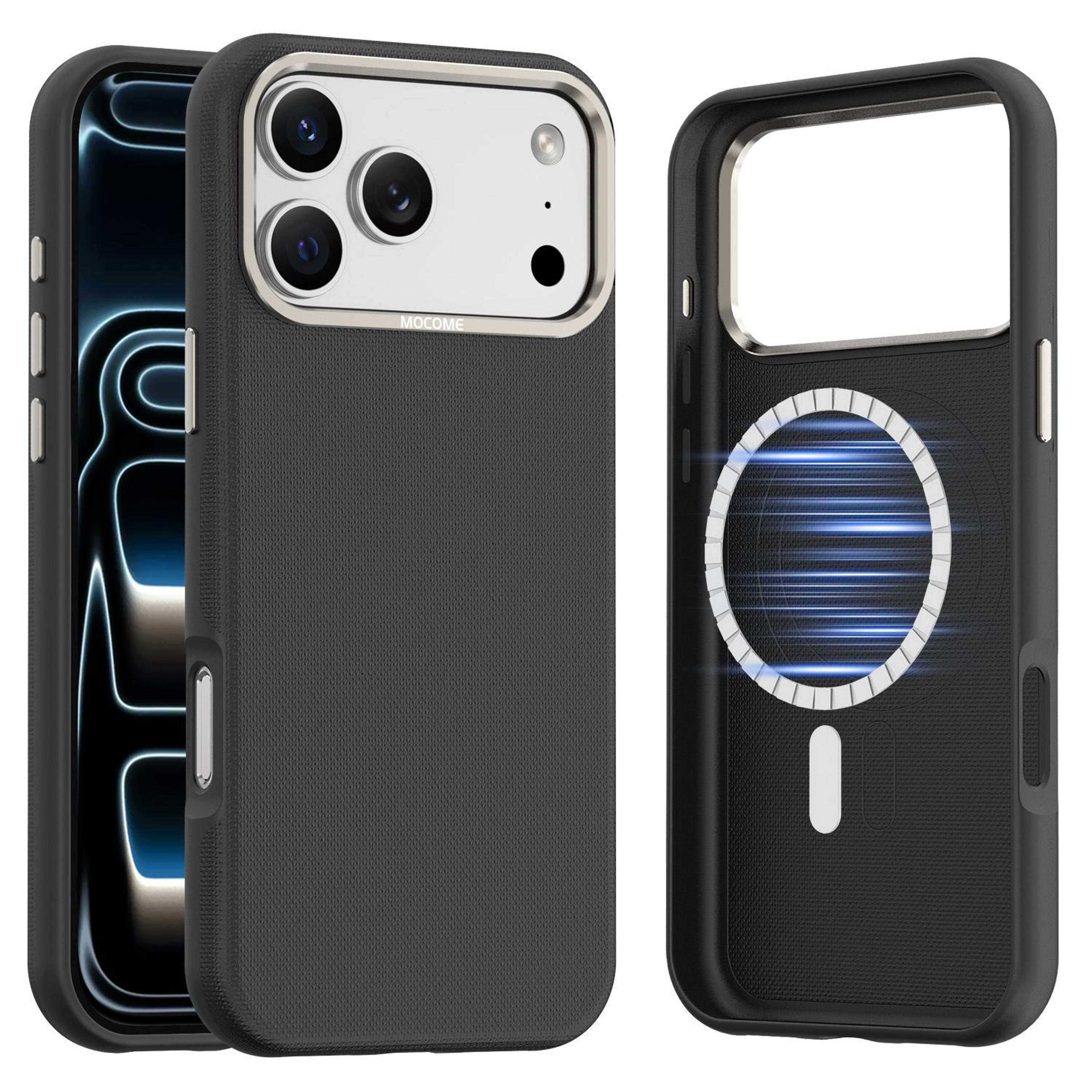 iphone 18 pro max magnetic protective case with metal lens frame