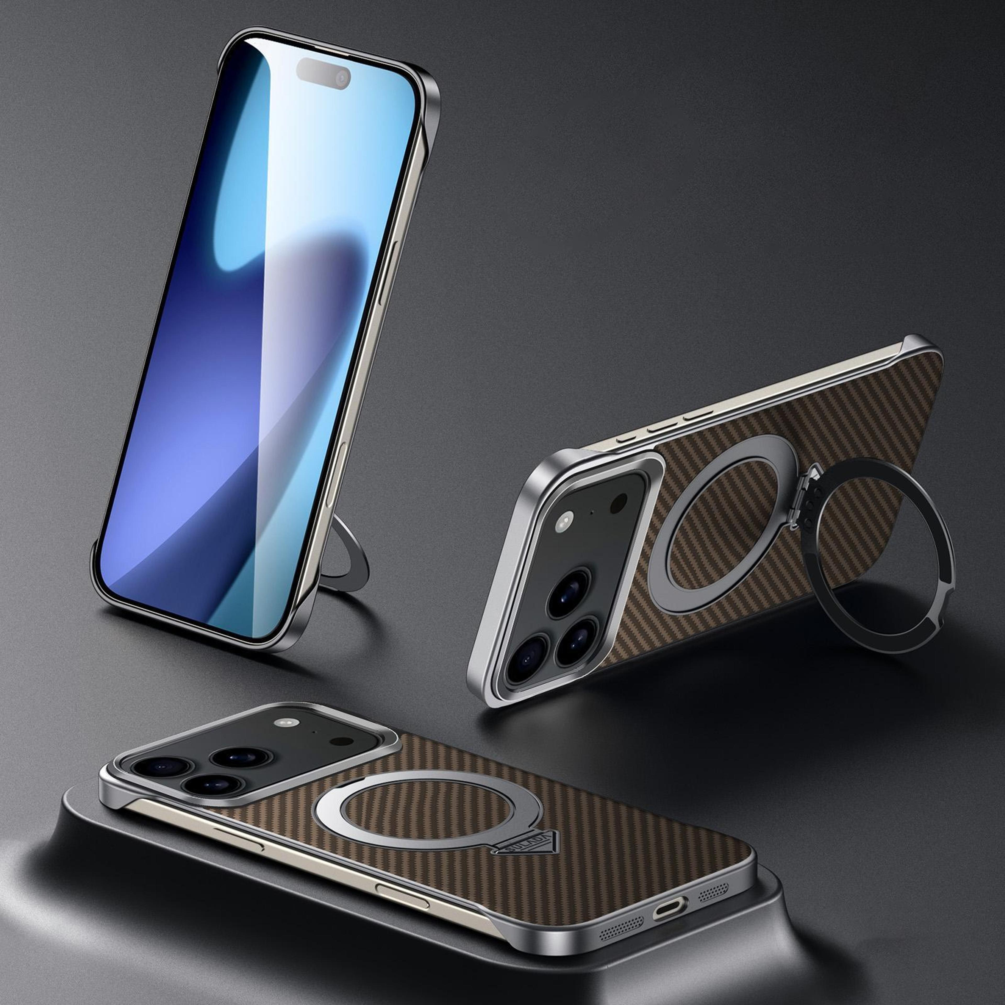 iphone 18 pro kevlar texture magsafe magnetic holder case