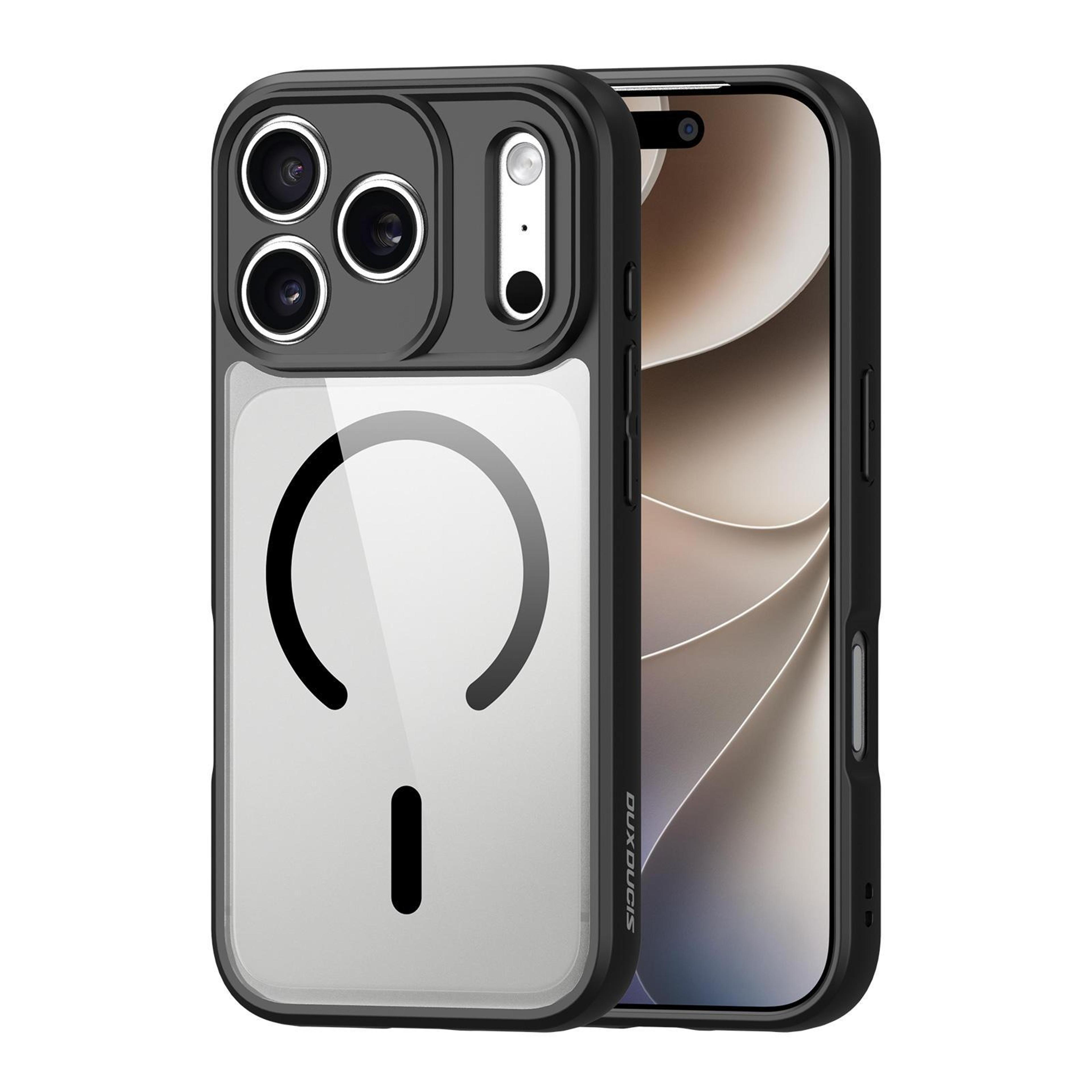 iphone 18 pro max magsafe case with frosted tpu and pc protection