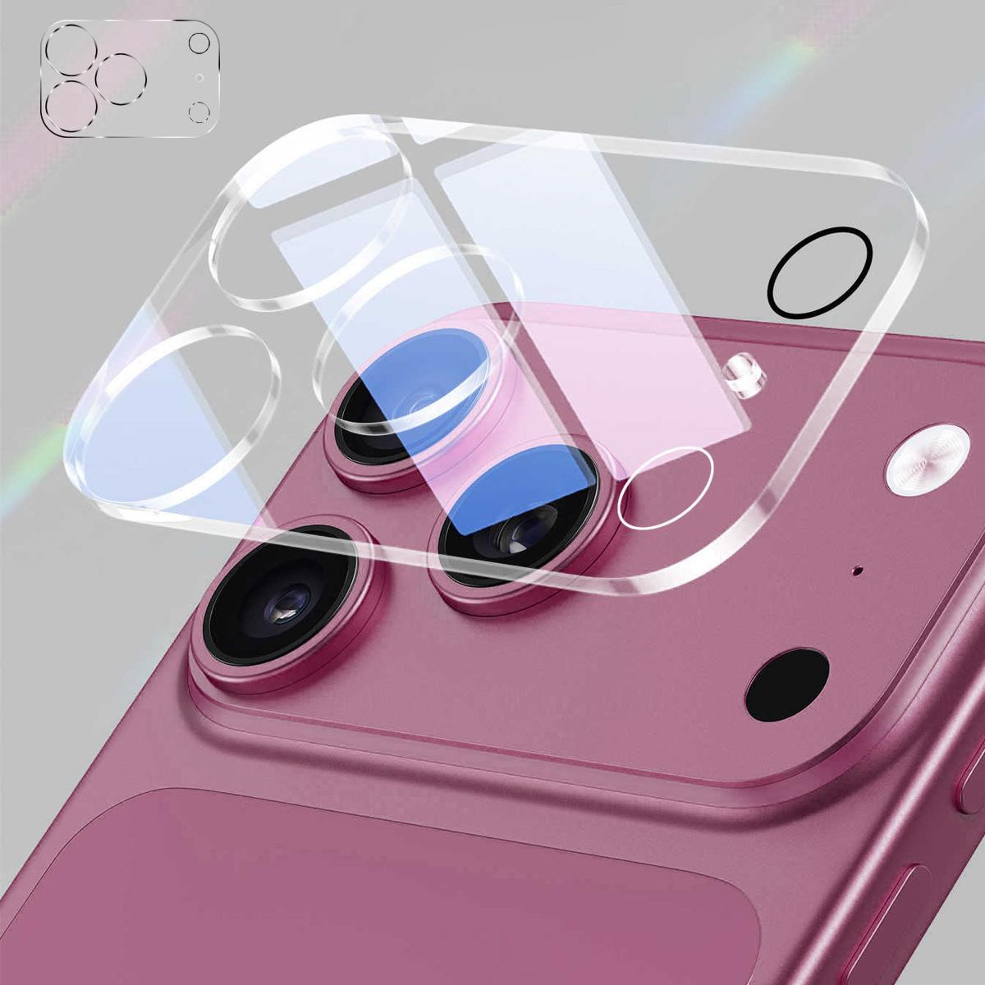 iphone 18 pro 9h tempered glass rear camera lens protector