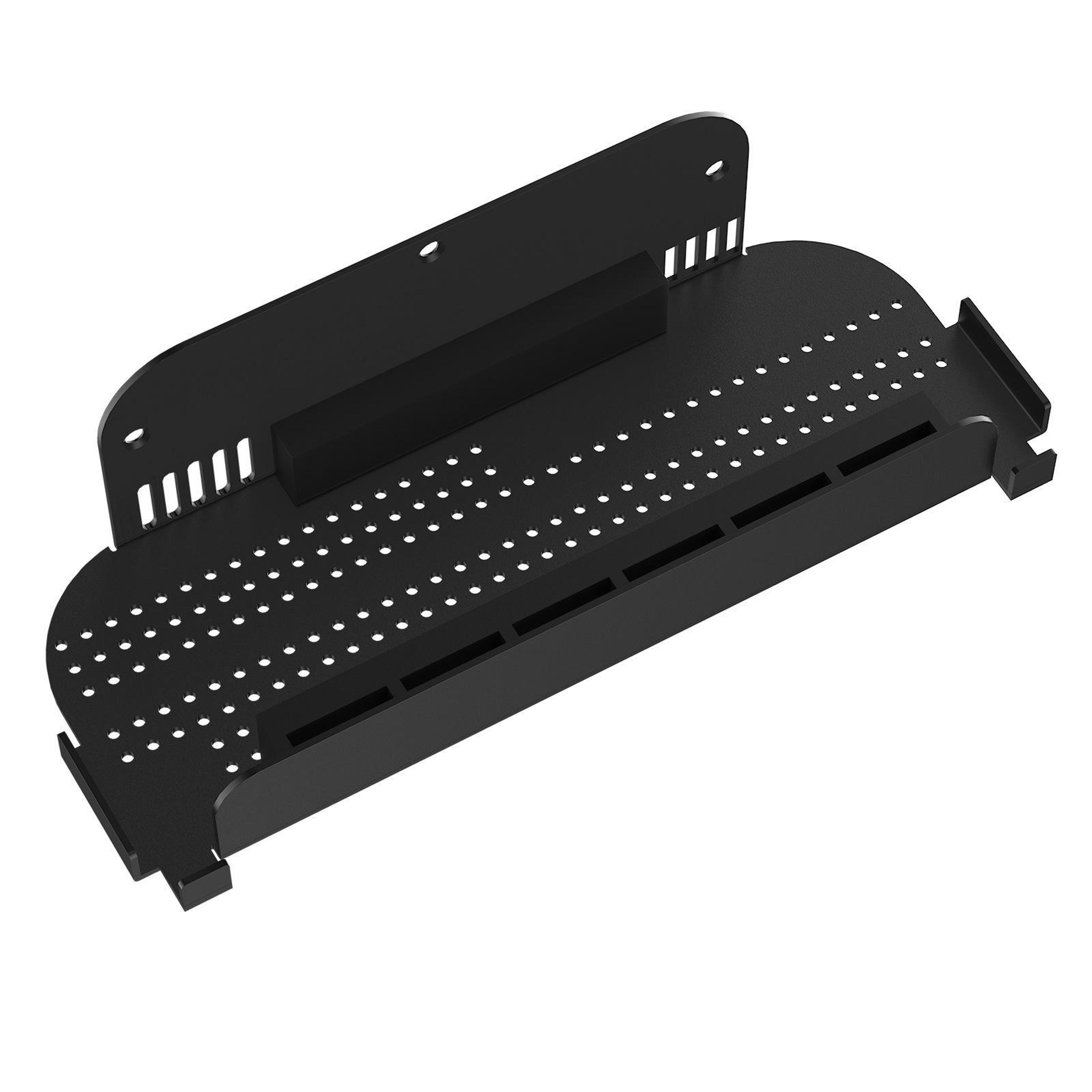 wall mount game console holder for switch 2 switch and switch oled with 6 game card slots