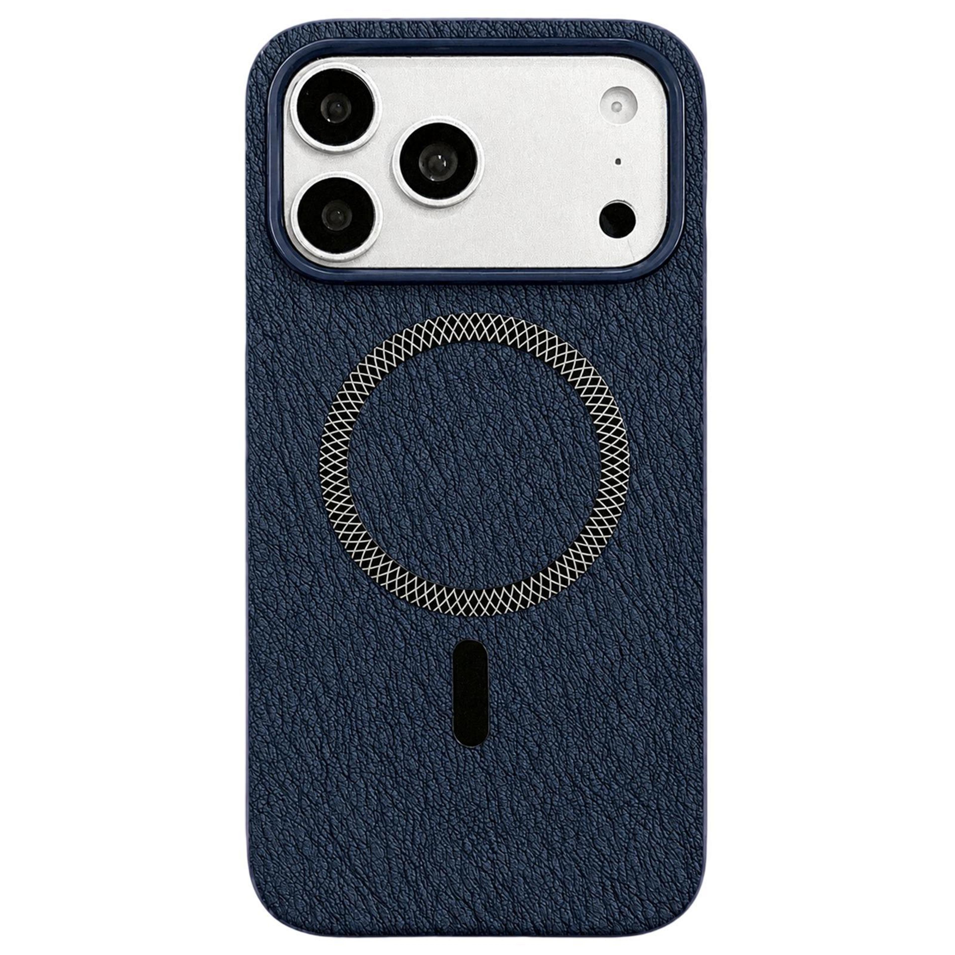 rhombus texture magnetic phone case for iphone 18 pro max acrylic hybrid tpu cover
