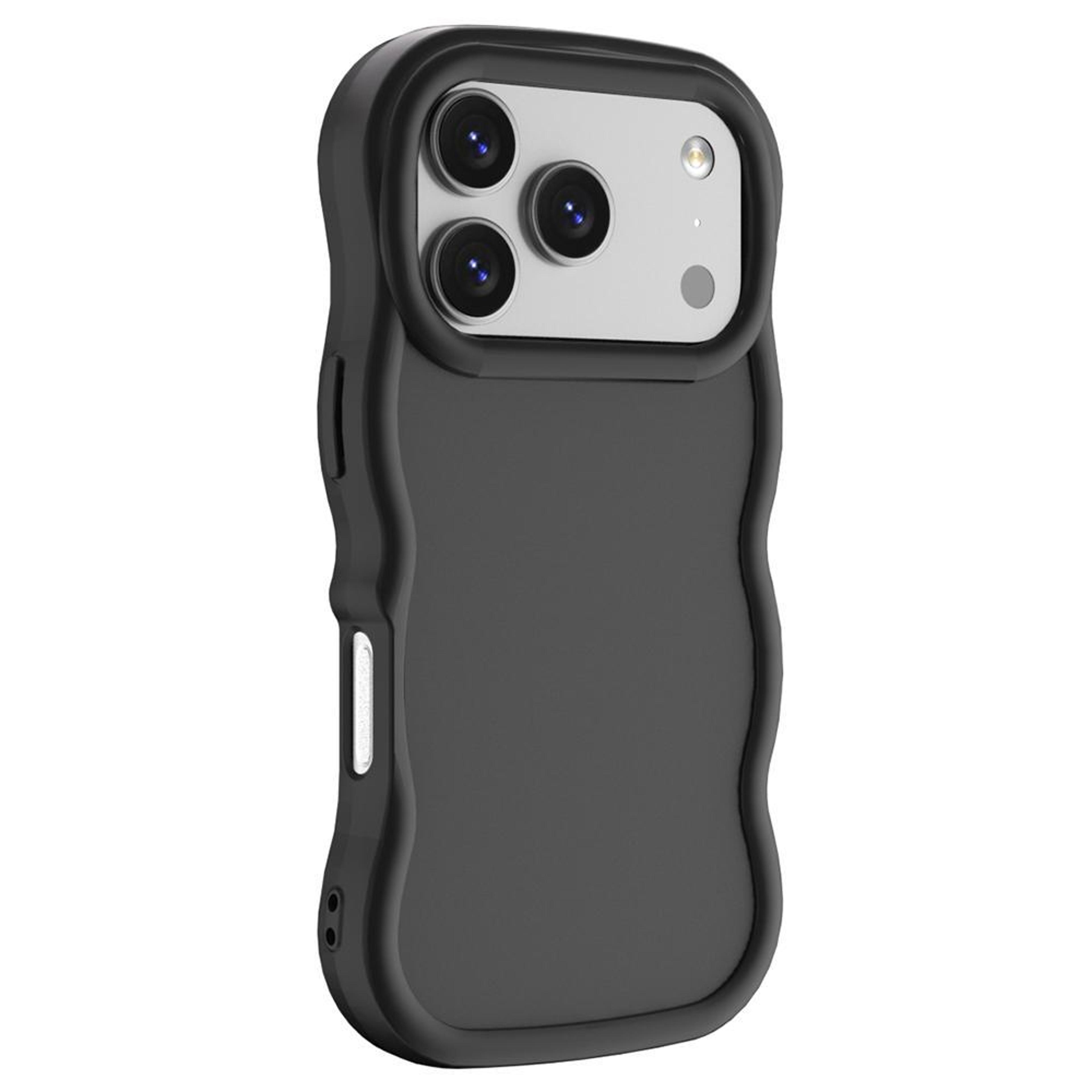 big wave skin feel phone case for iphone 18 pro max