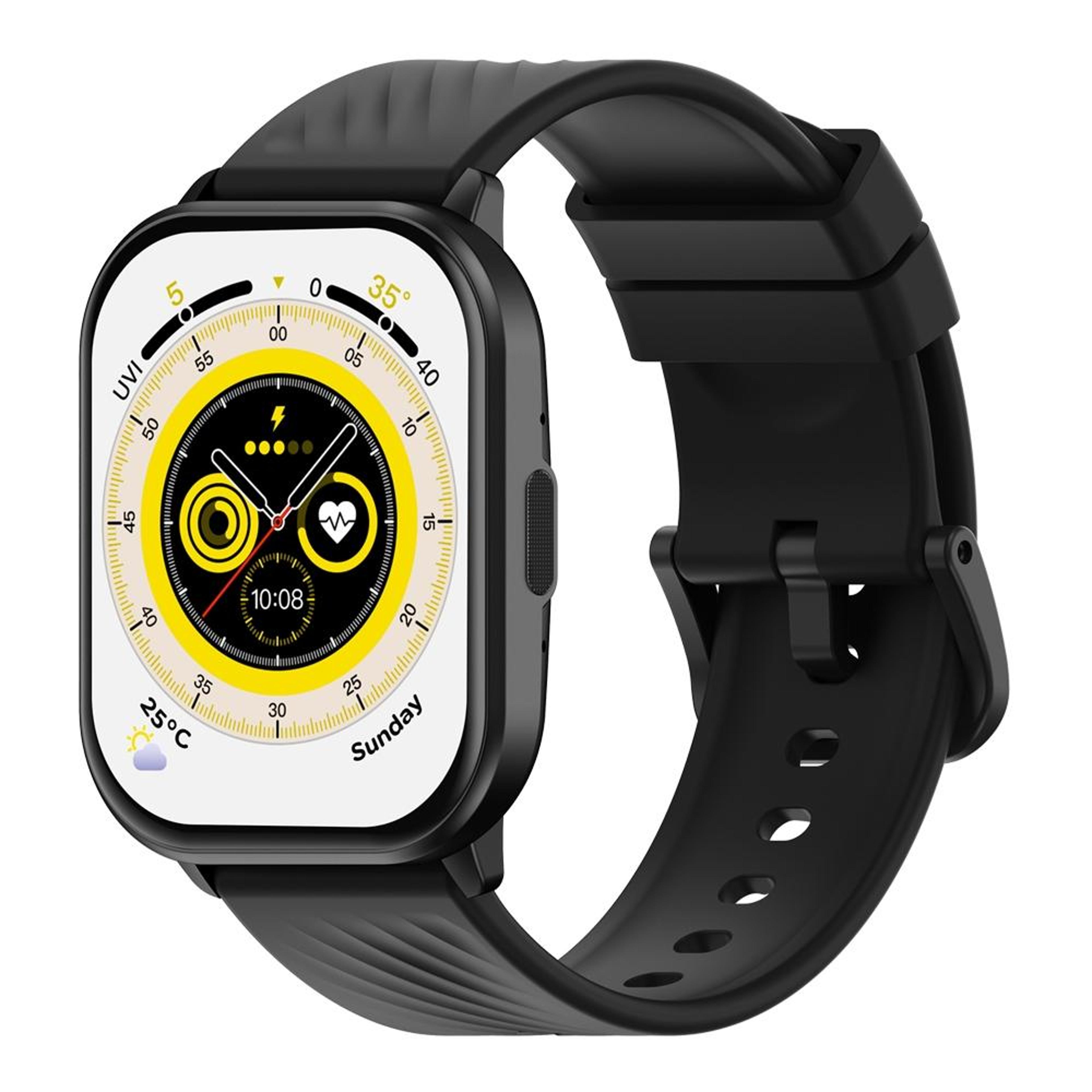 2.03 inch waterproof smartwatch with voice calling and health monitoring