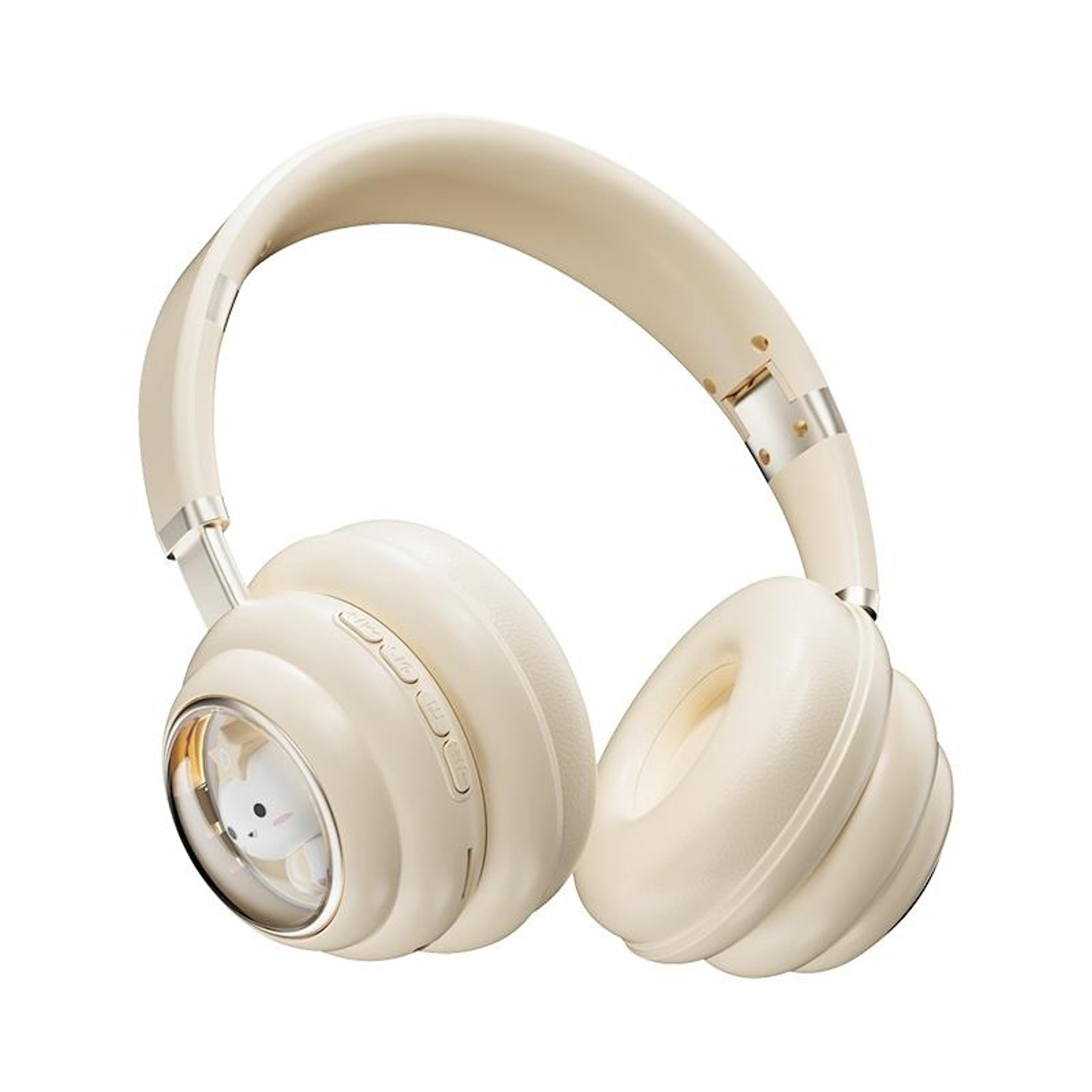 ke-30 rgb wireless bluetooth headset for kids foldable over ear headphones