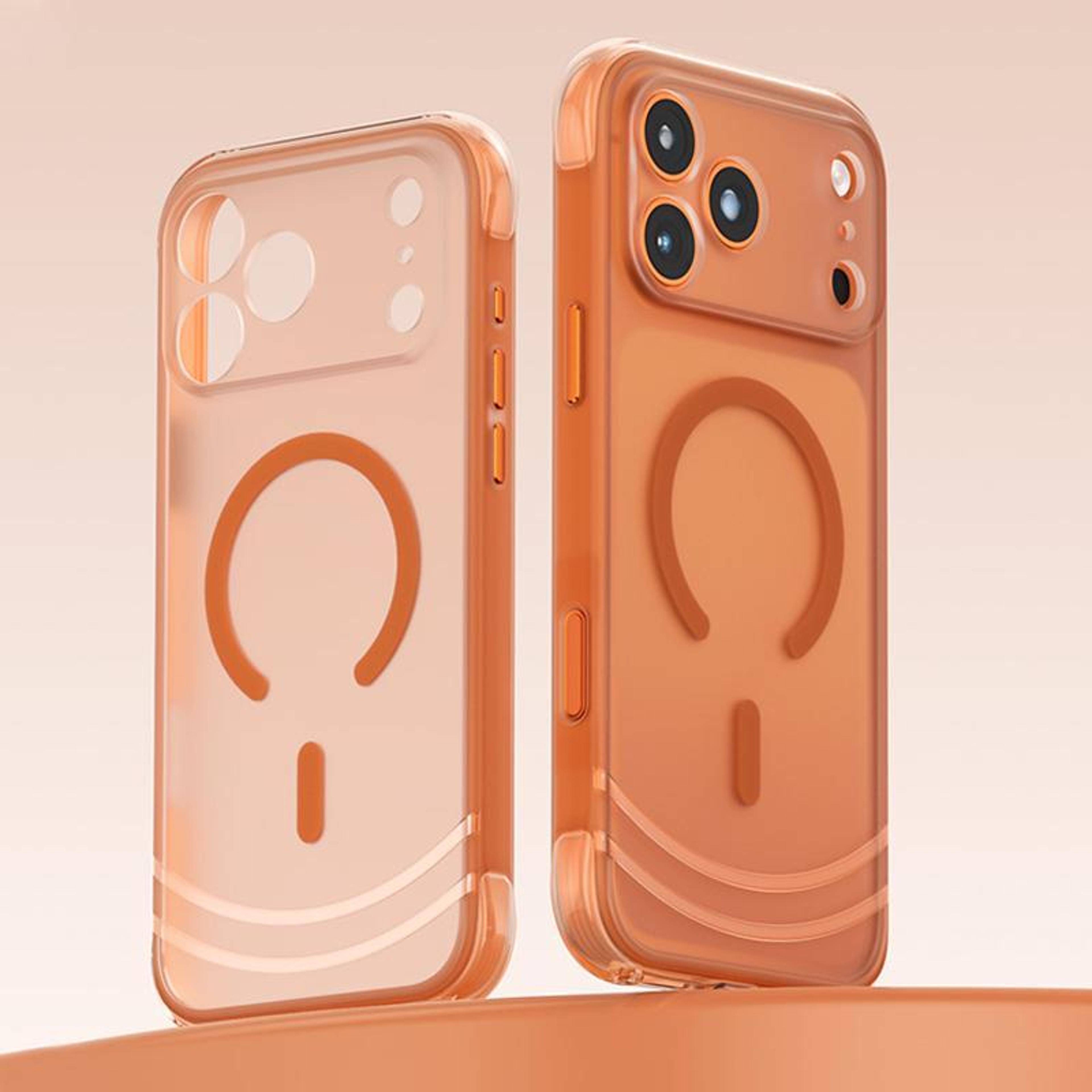 airbag magnetic shockproof phone case for iphone 18 pro