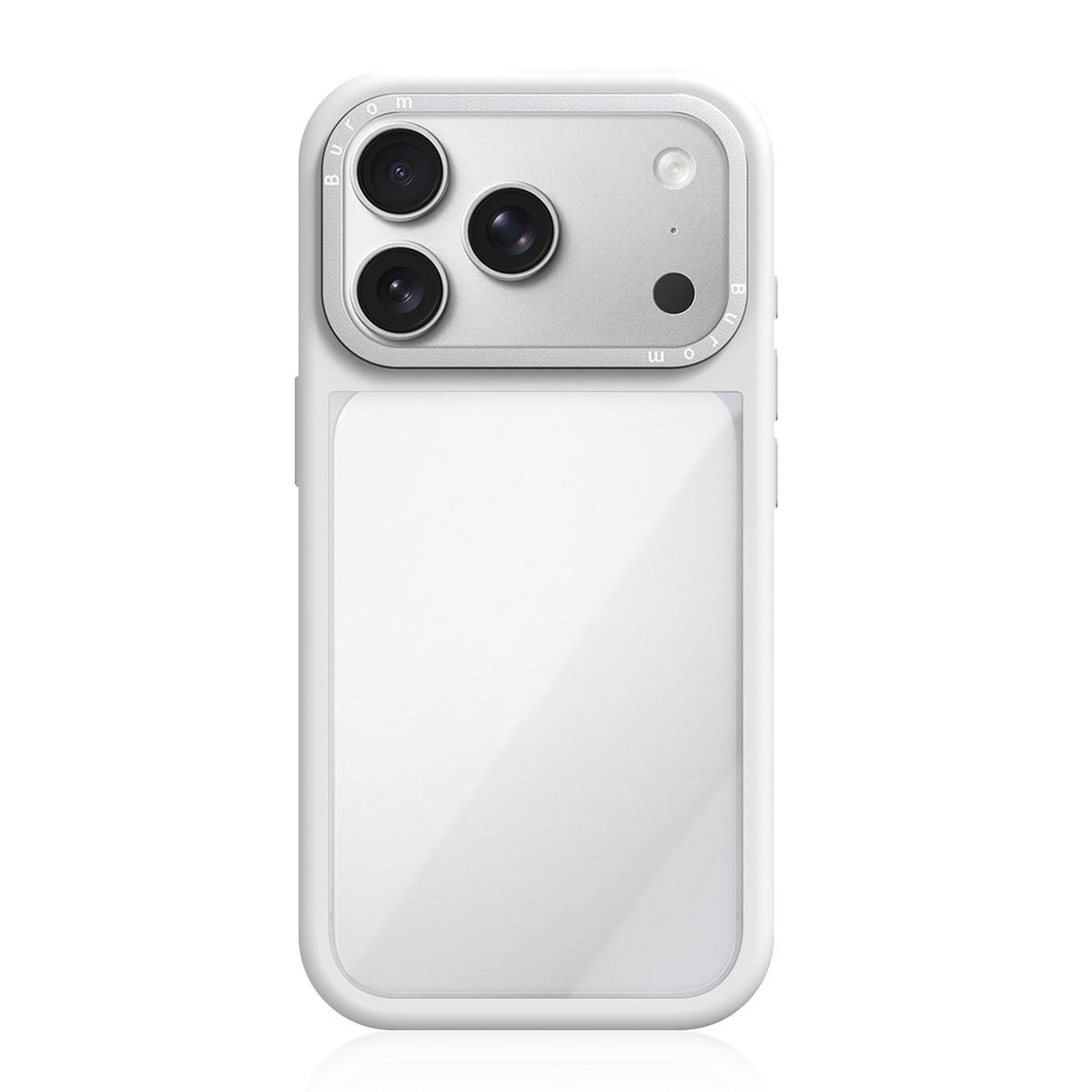 phone case compatible with iphone 18 pro max hybrid clear acrylic back with soft silicone frame